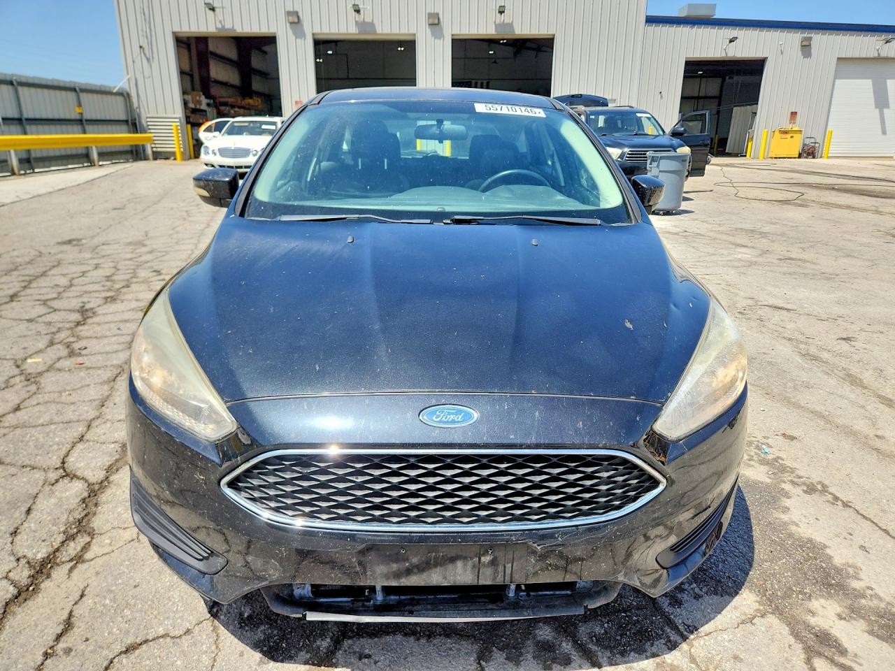 2015 Ford Focus Se Black vin: 1FADP3K20FL385229