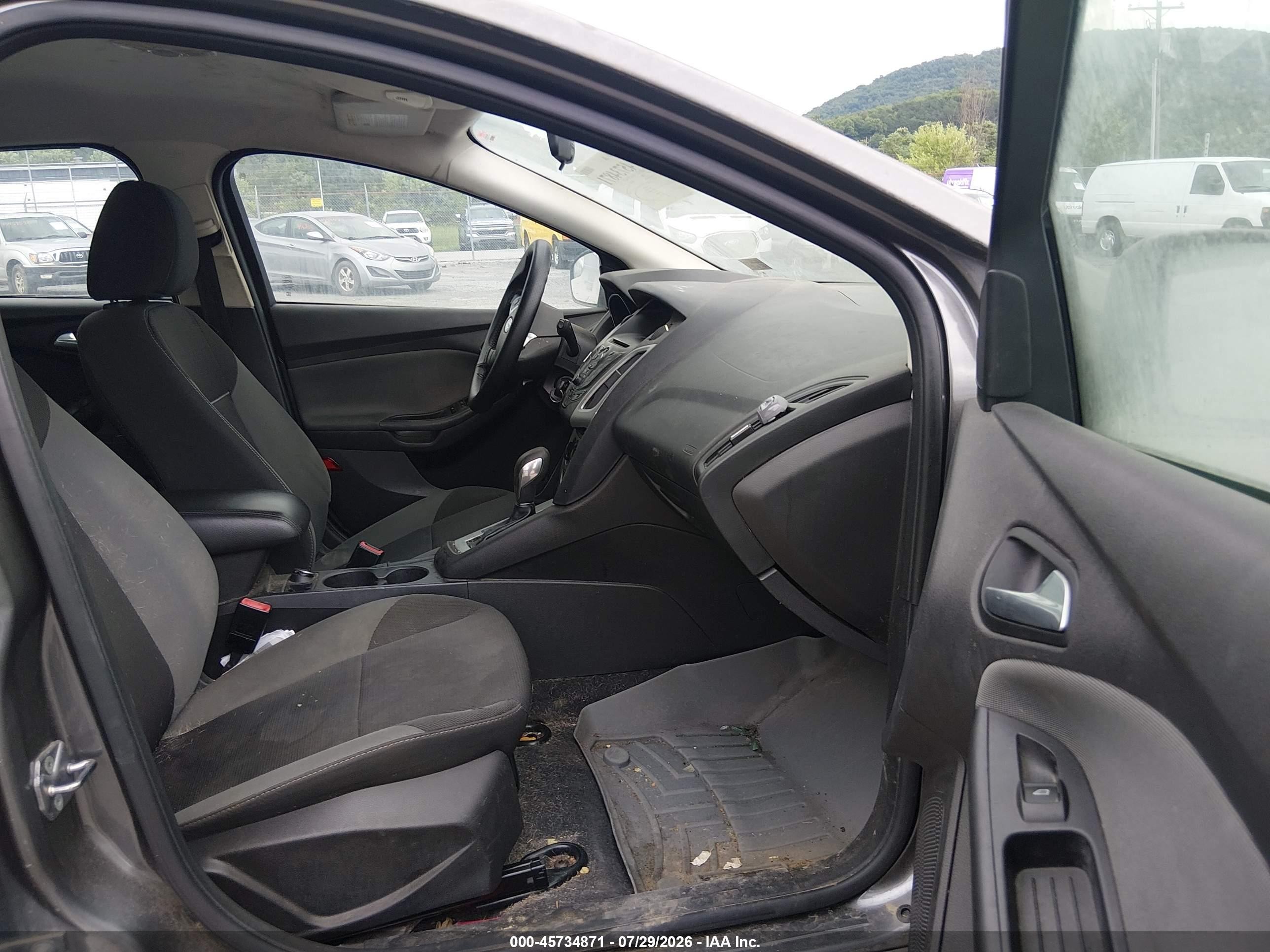 2013 Ford Focus Se Gray vin: 1FADP3K21DL146298