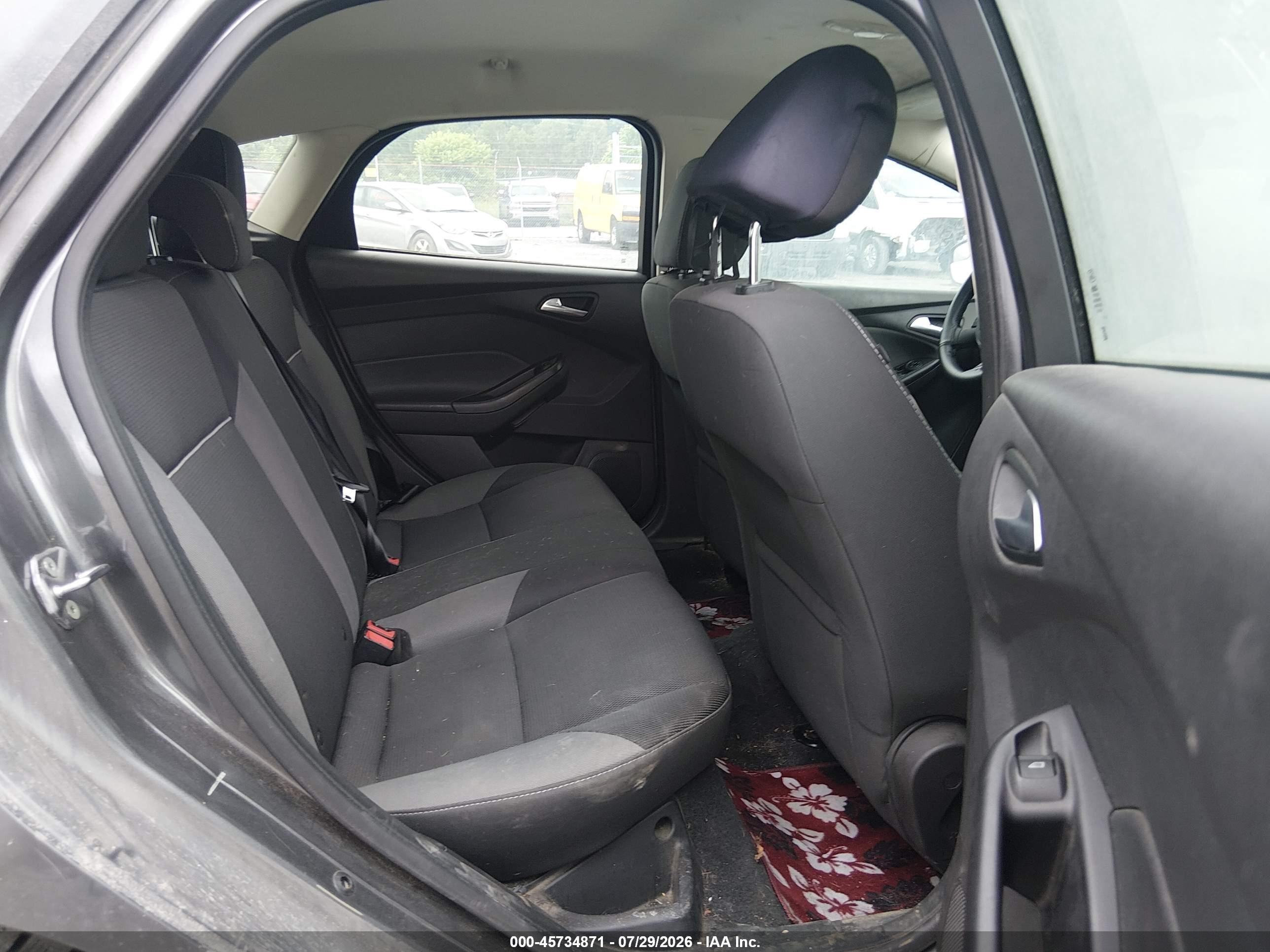 2013 Ford Focus Se Gray vin: 1FADP3K21DL146298