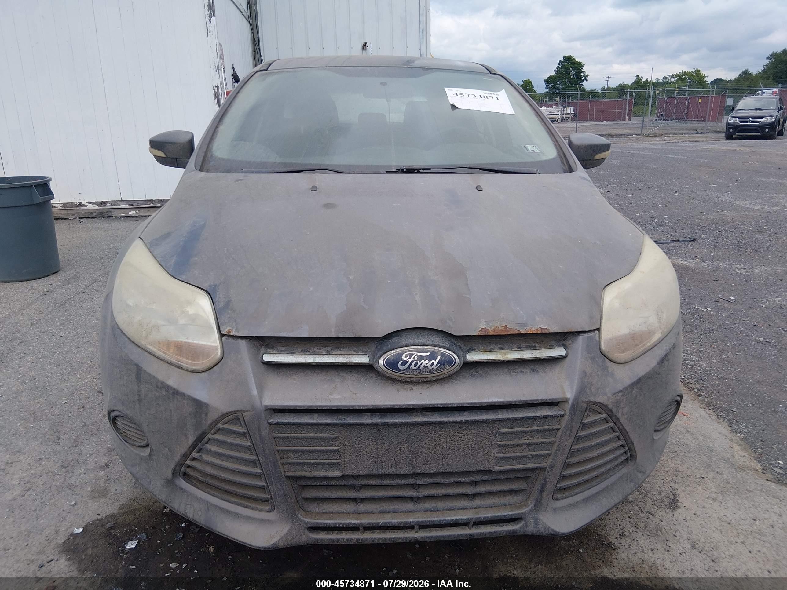 2013 Ford Focus Se Gray vin: 1FADP3K21DL146298