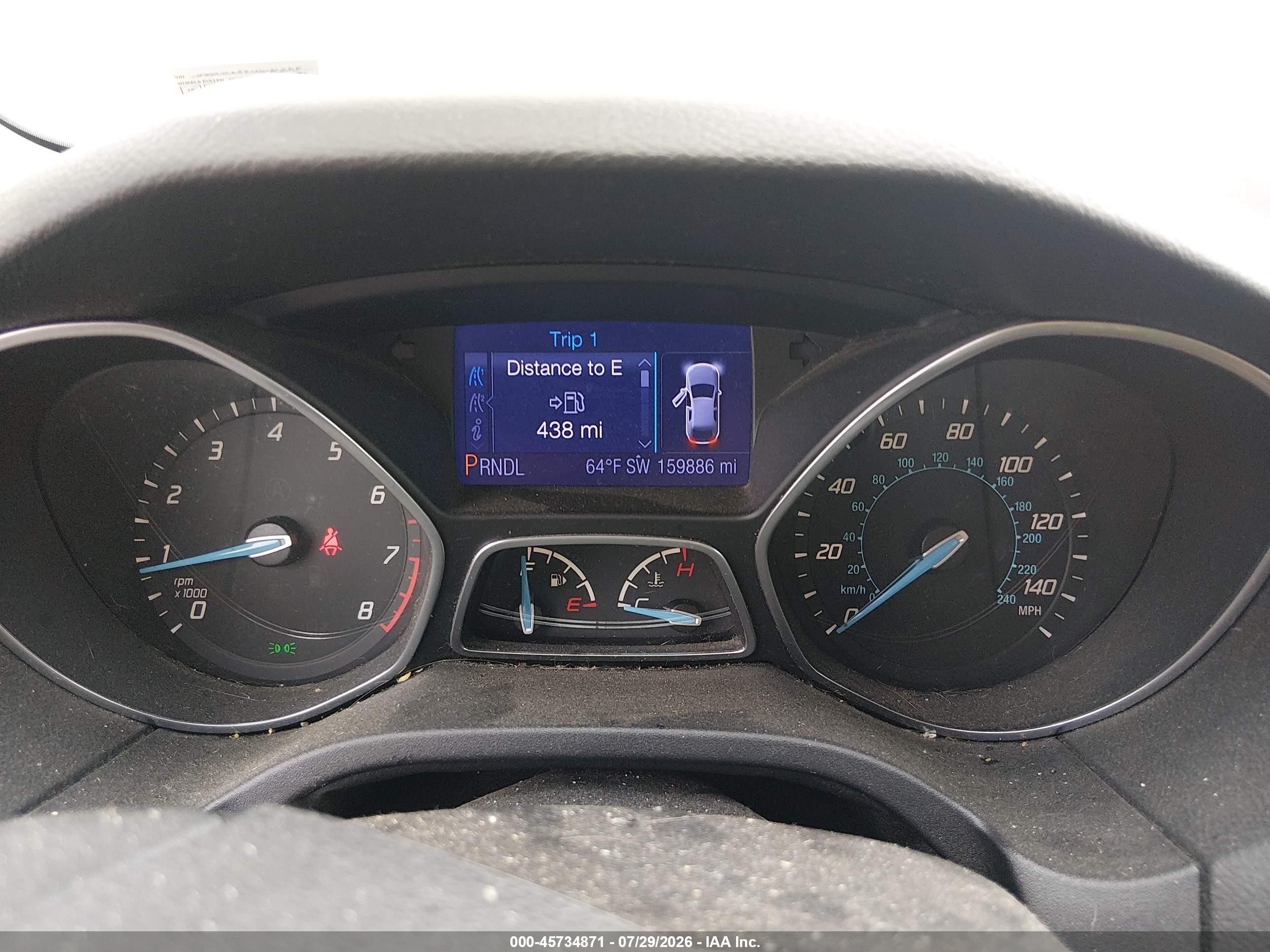 2013 Ford Focus Se Gray vin: 1FADP3K21DL146298