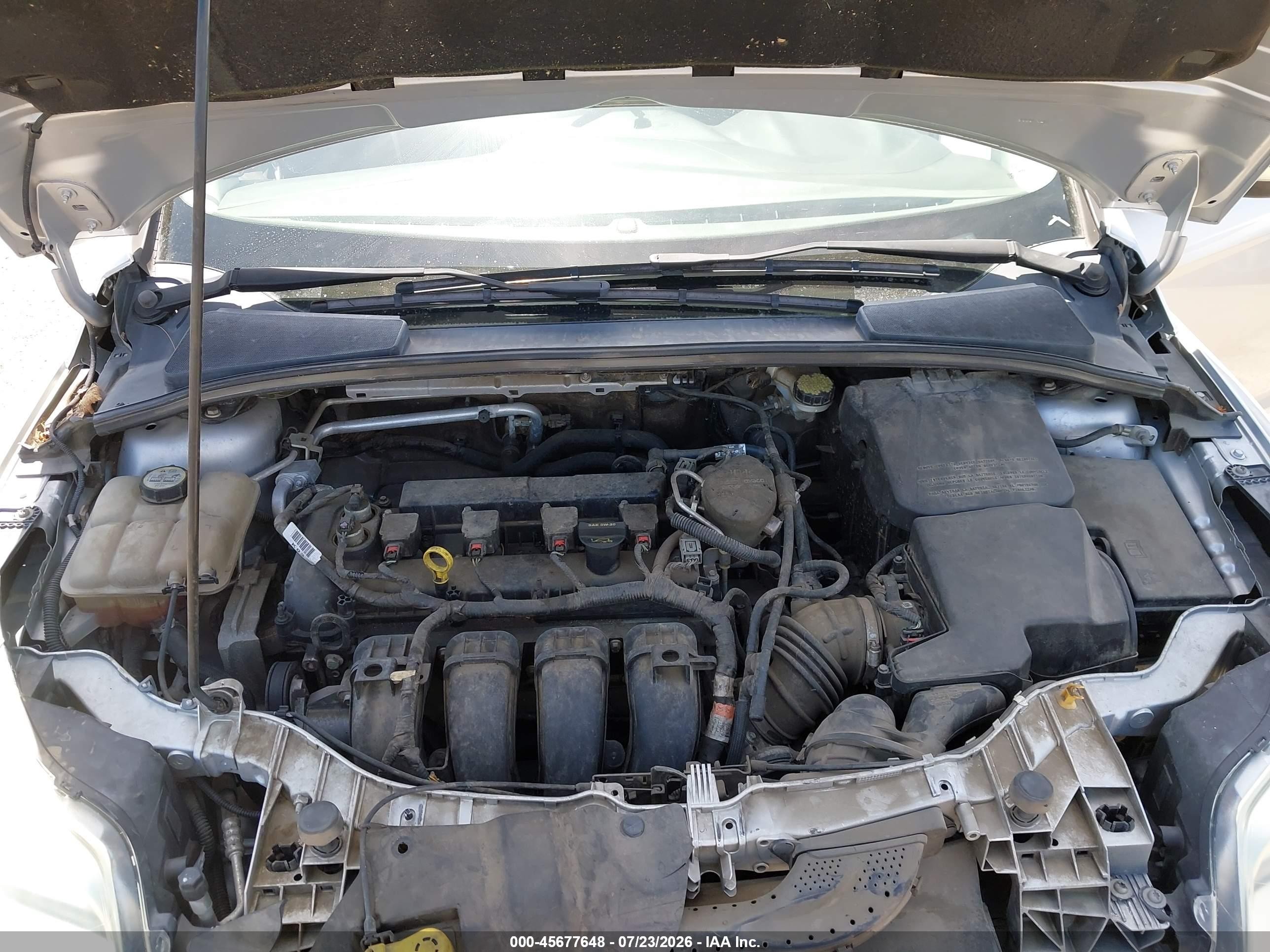 2013 Ford Focus Se Серебряный vin: 1FADP3K21DL204894