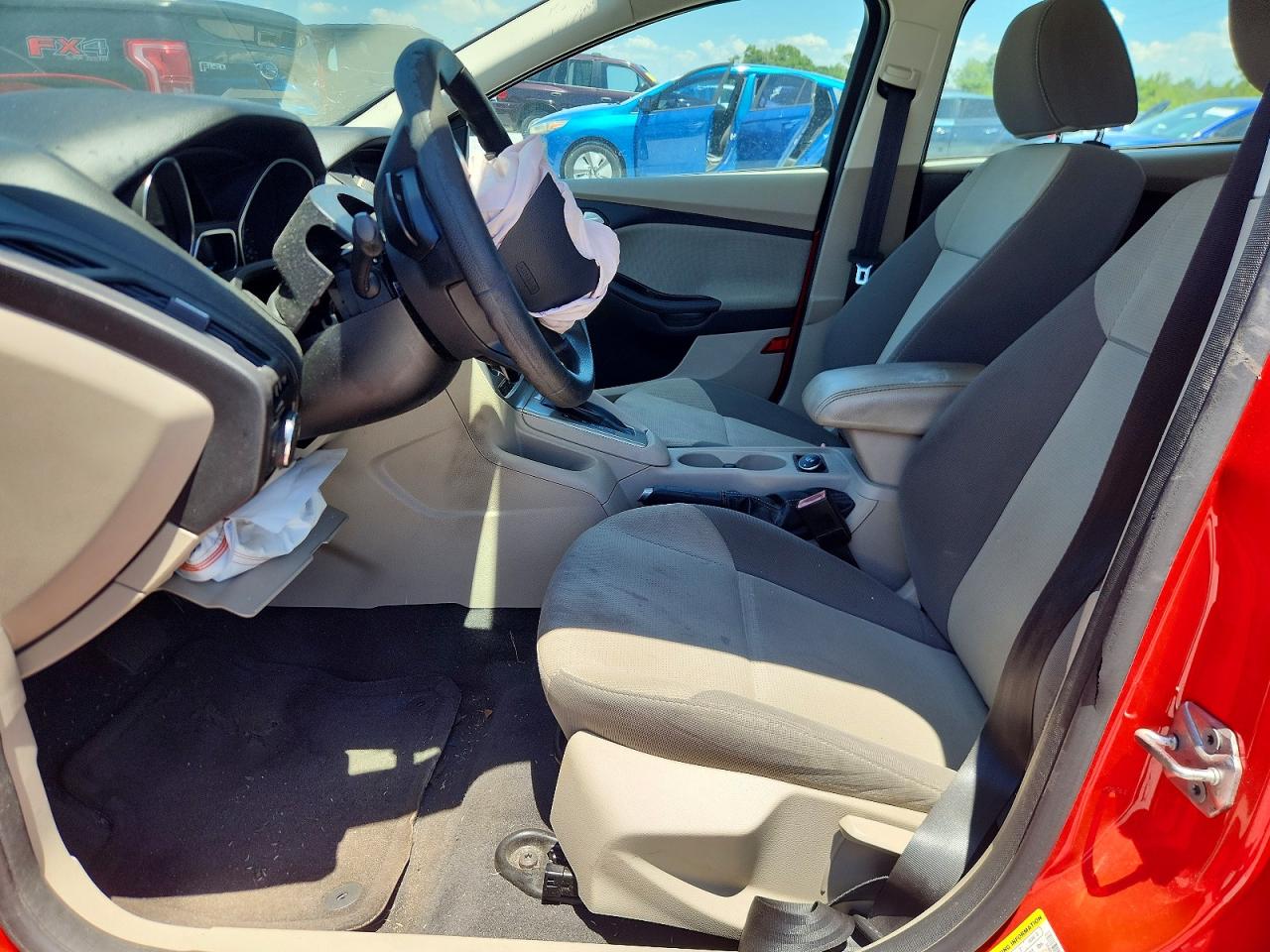 2013 Ford Focus Se Red vin: 1FADP3K21DL217855