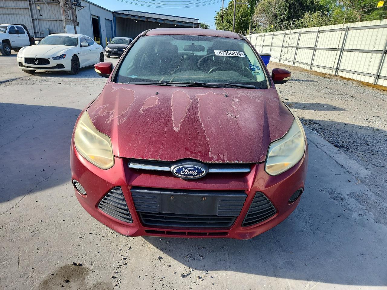 2013 Ford Focus Se Темно-бордовый vin: 1FADP3K21DL233893