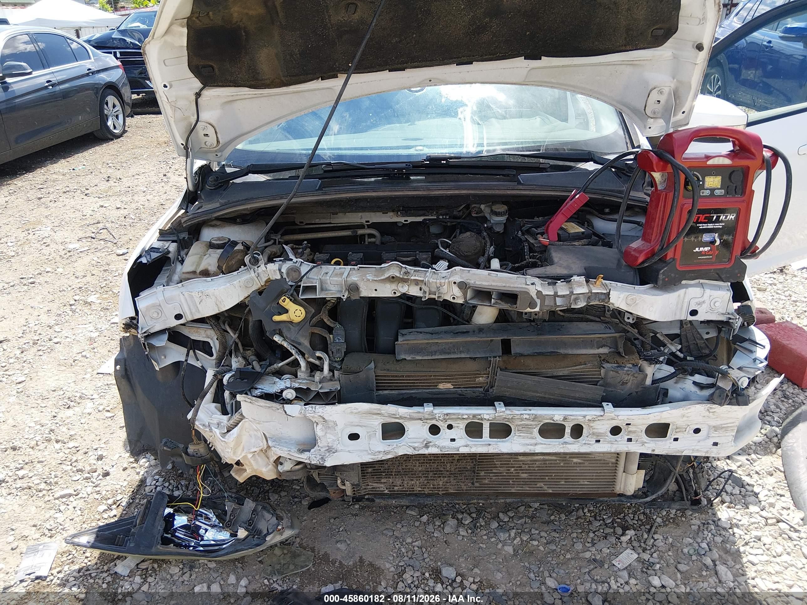 2013 Ford Focus Se White vin: 1FADP3K21DL259670