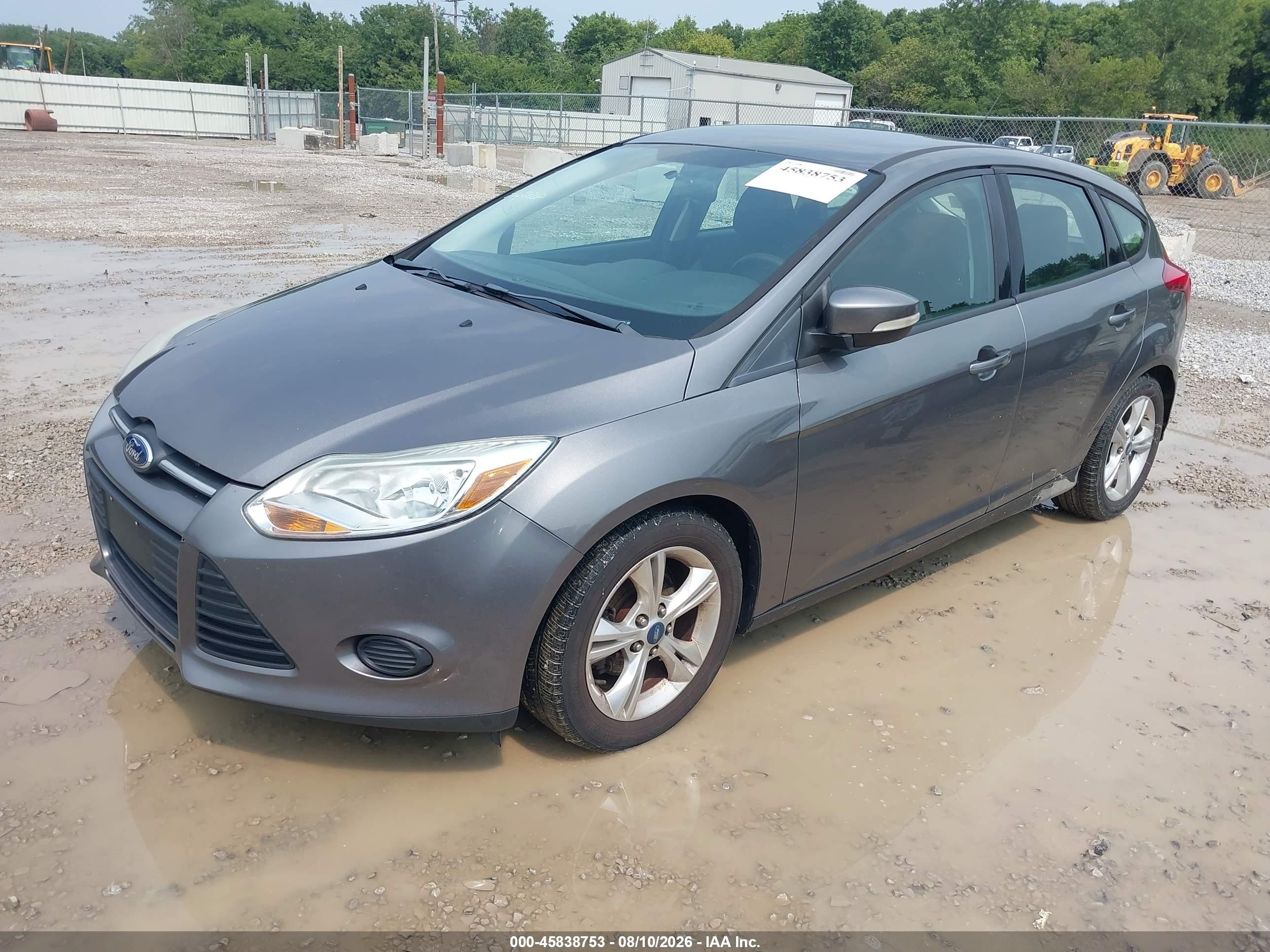 2013 Ford Focus Se Gray vin: 1FADP3K21DL263685