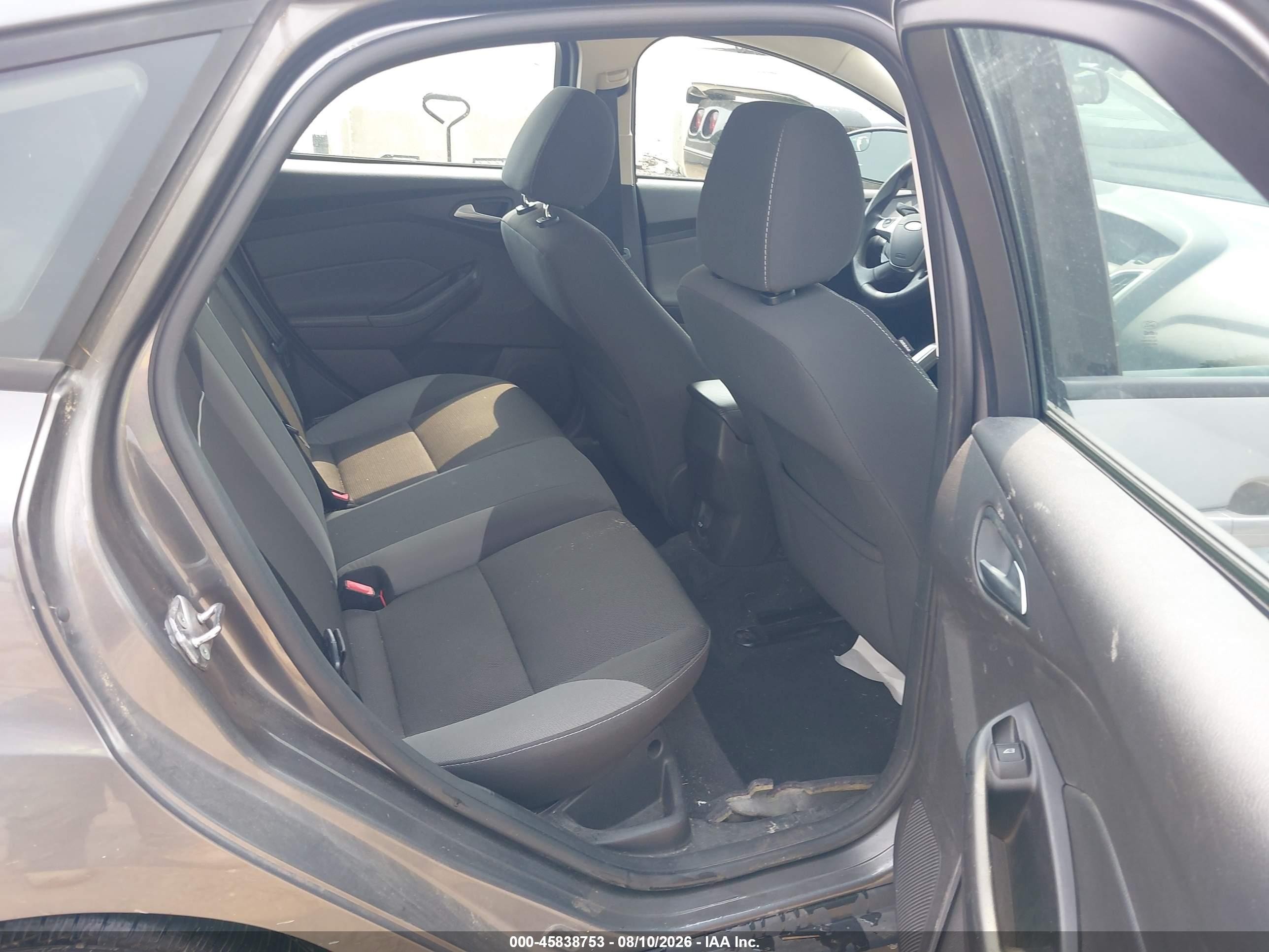 2013 Ford Focus Se Gray vin: 1FADP3K21DL263685