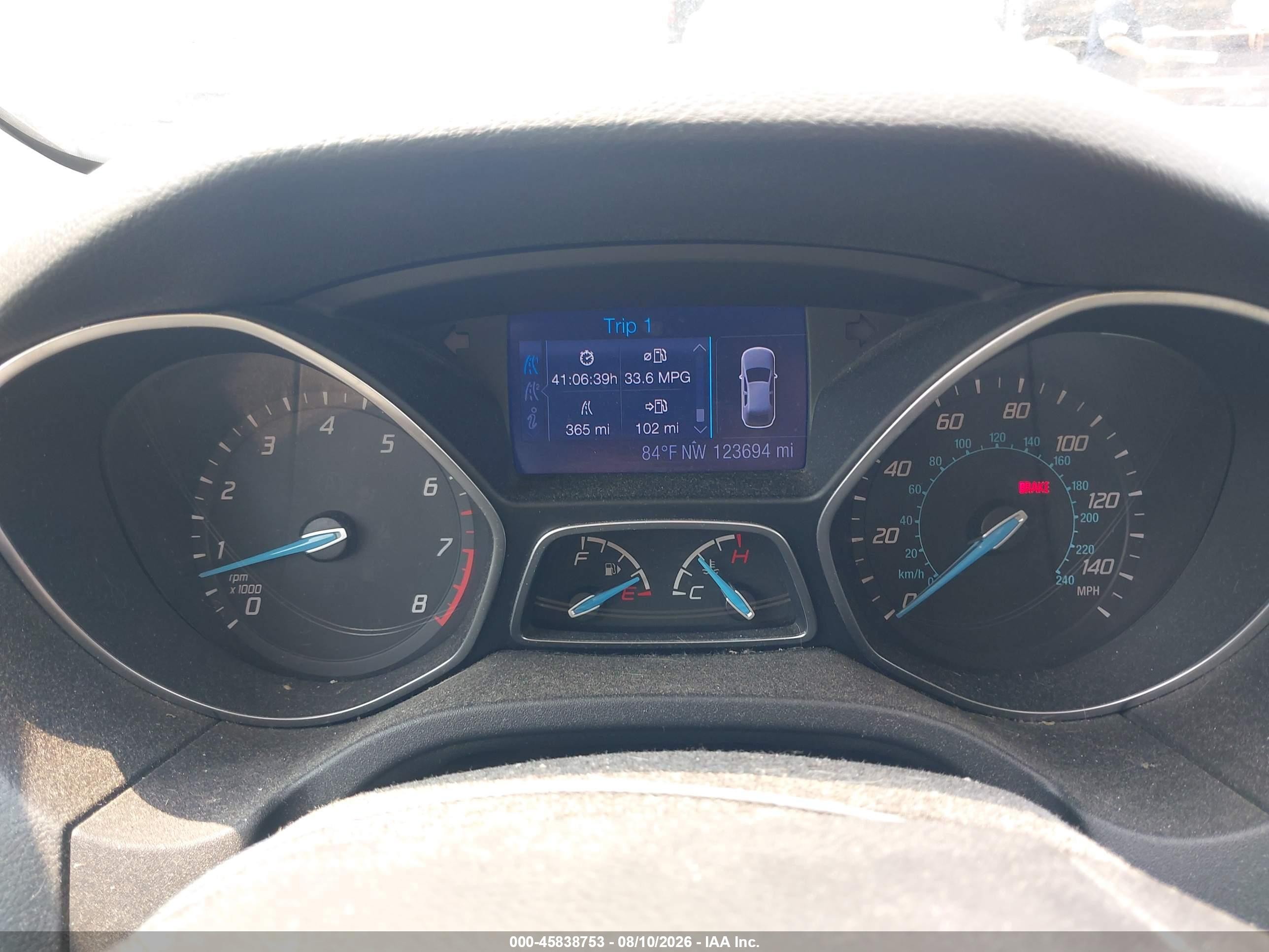 2013 Ford Focus Se Gray vin: 1FADP3K21DL263685