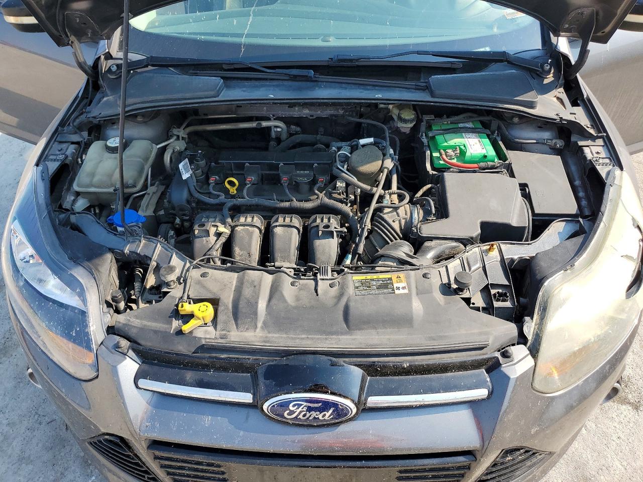 2013 Ford Focus Se Серый vin: 1FADP3K21DL270958