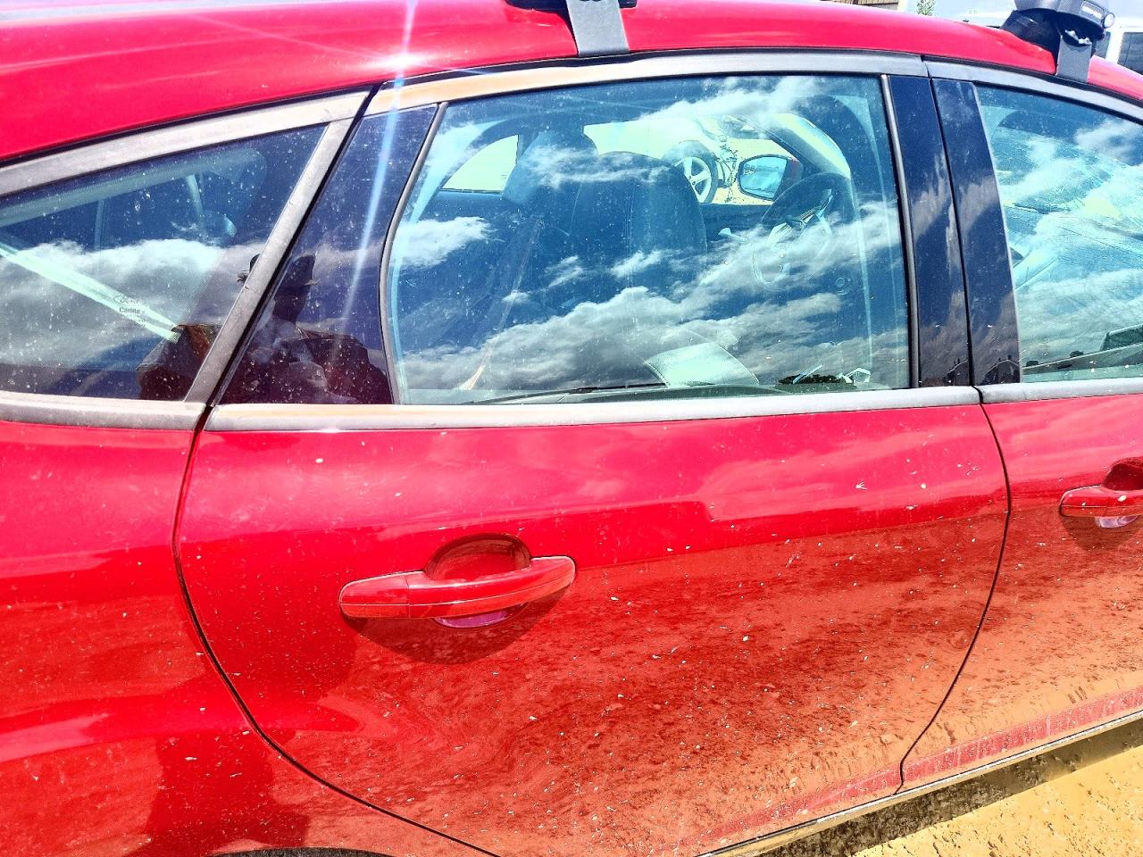 2013 Ford Focus Se Red vin: 1FADP3K21DL280776