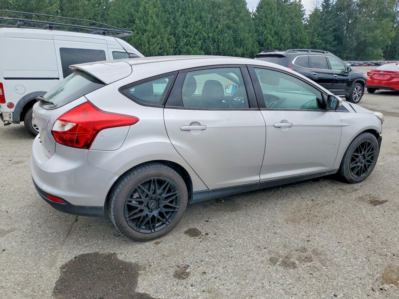 2013 Ford Focus Se Silver vin: 1FADP3K21DL314103
