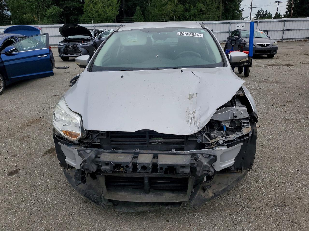 2013 Ford Focus Se Silver vin: 1FADP3K21DL314103