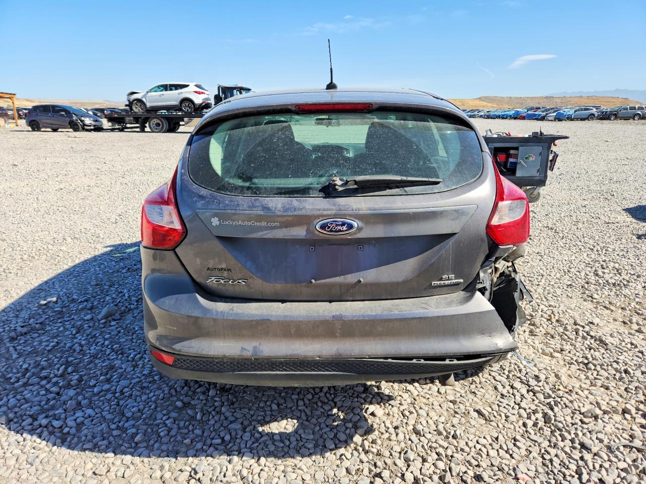 2013 Ford Focus Se Серый vin: 1FADP3K21DL323240
