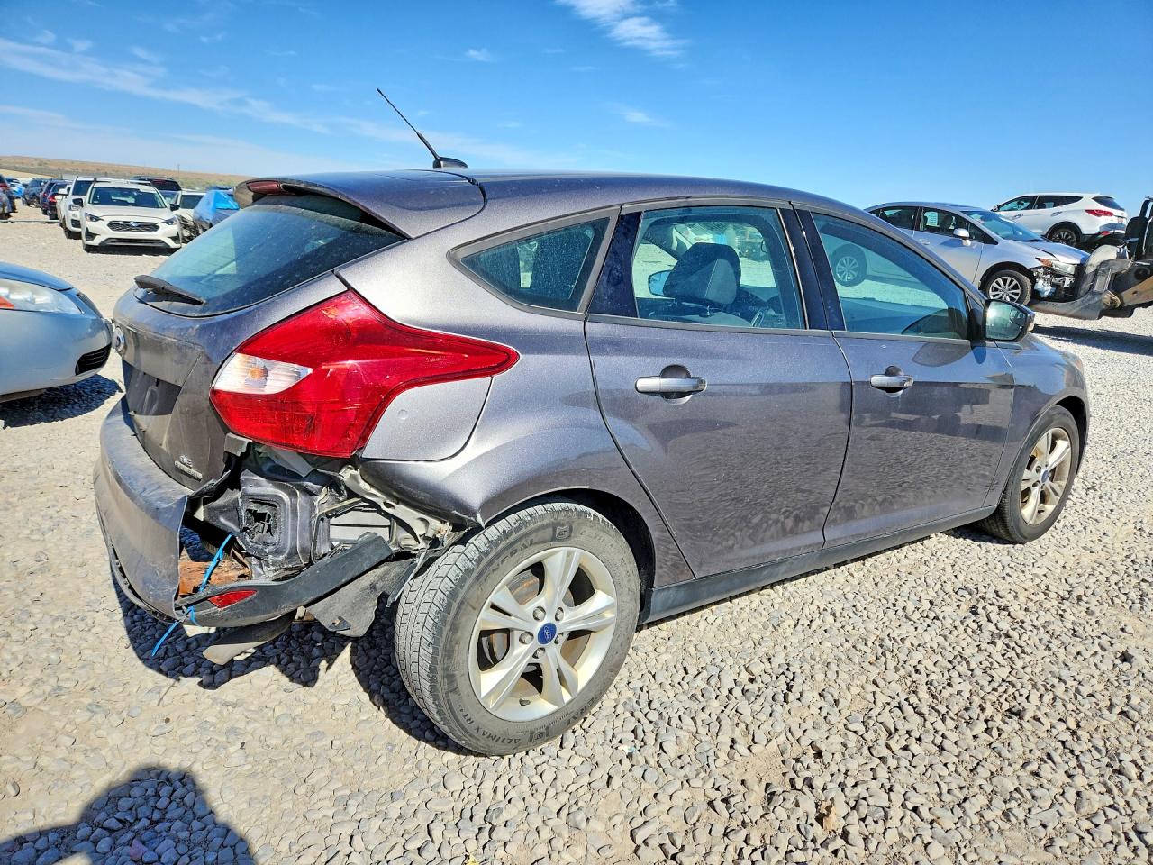 2013 Ford Focus Se Серый vin: 1FADP3K21DL323240