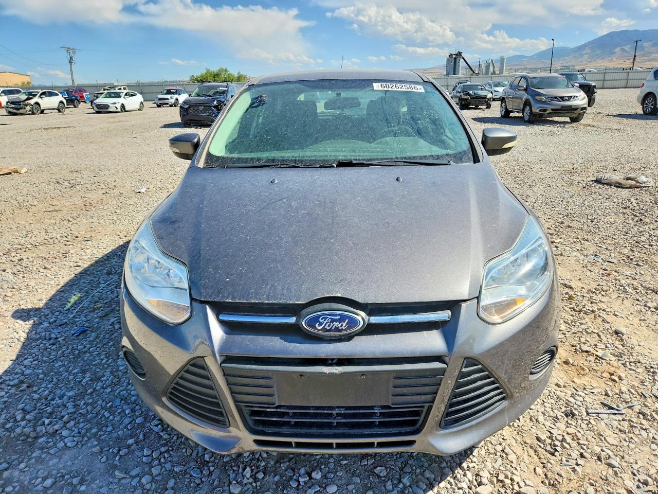 2013 Ford Focus Se Gray vin: 1FADP3K21DL323240
