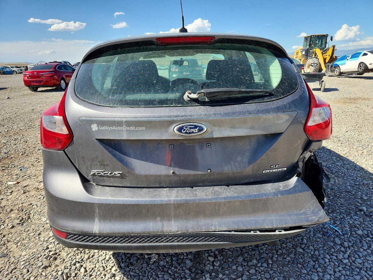 2013 Ford Focus Se Gray vin: 1FADP3K21DL323240