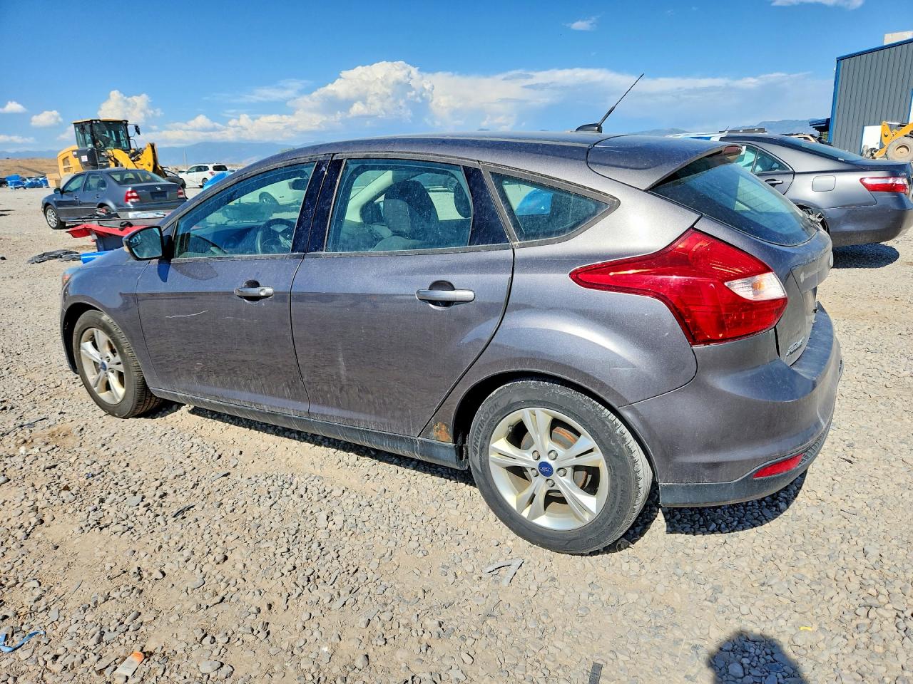 2013 Ford Focus Se Gray vin: 1FADP3K21DL323240
