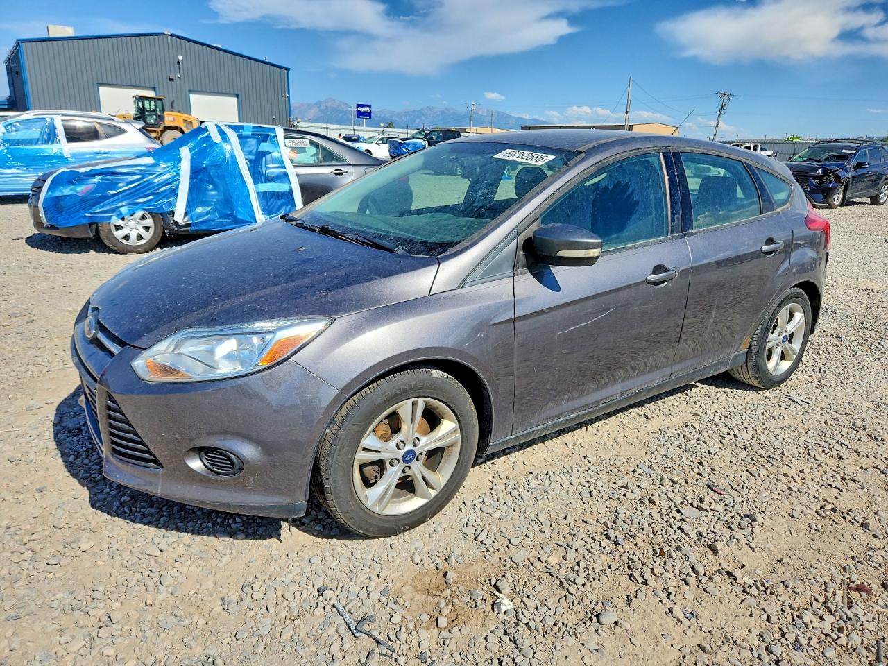 2013 Ford Focus Se Gray vin: 1FADP3K21DL323240