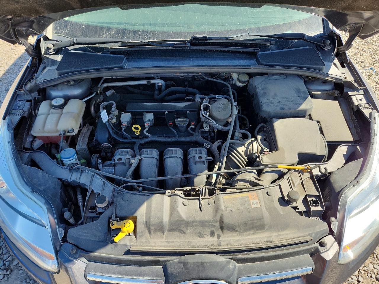 2013 Ford Focus Se Gray vin: 1FADP3K21DL323240