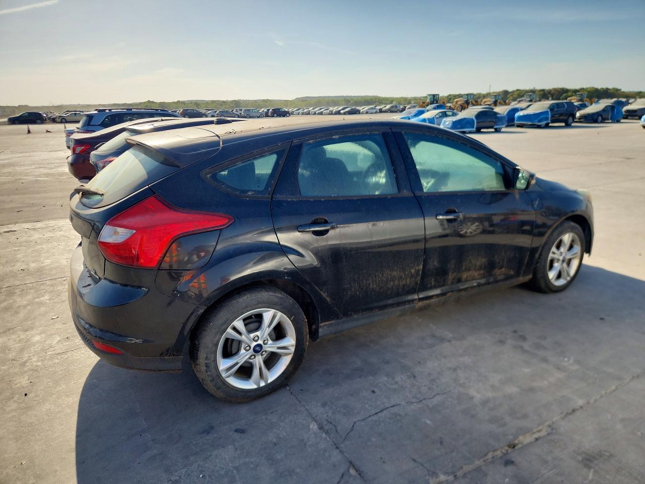 2013 Ford Focus Se Black vin: 1FADP3K21DL339034