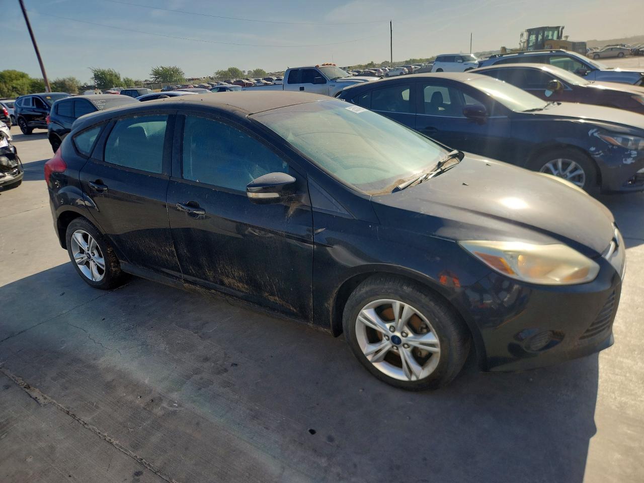 2013 Ford Focus Se Black vin: 1FADP3K21DL339034