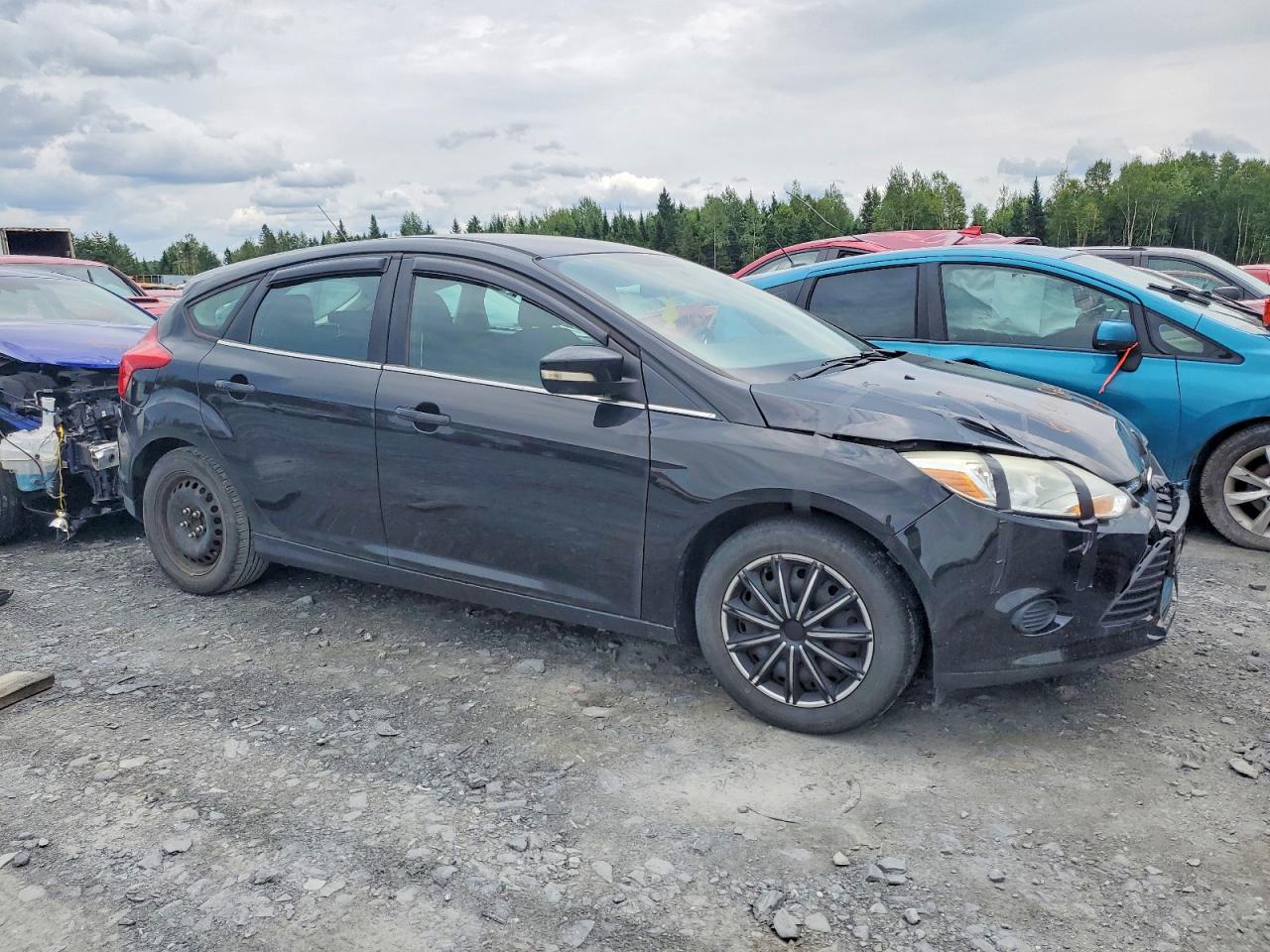 2013 Ford Focus Se Black vin: 1FADP3K21DL356710