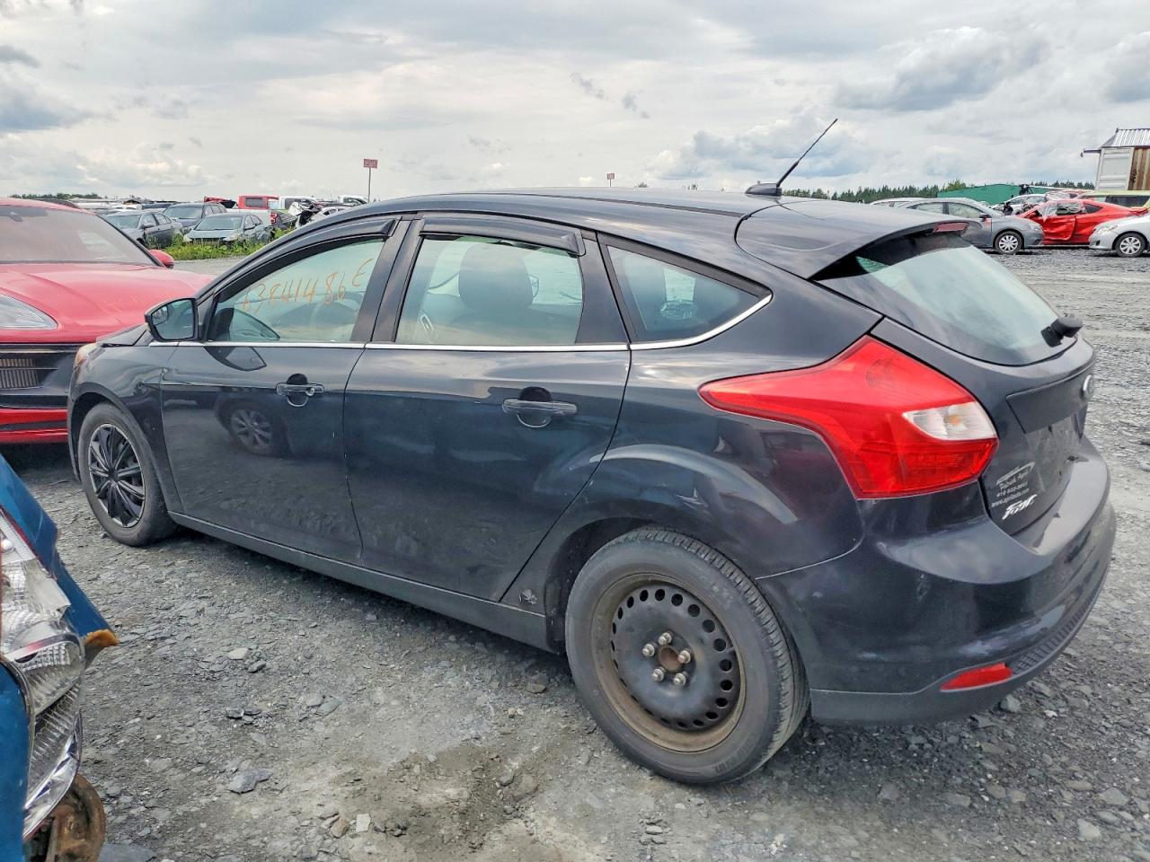 2013 Ford Focus Se Black vin: 1FADP3K21DL356710