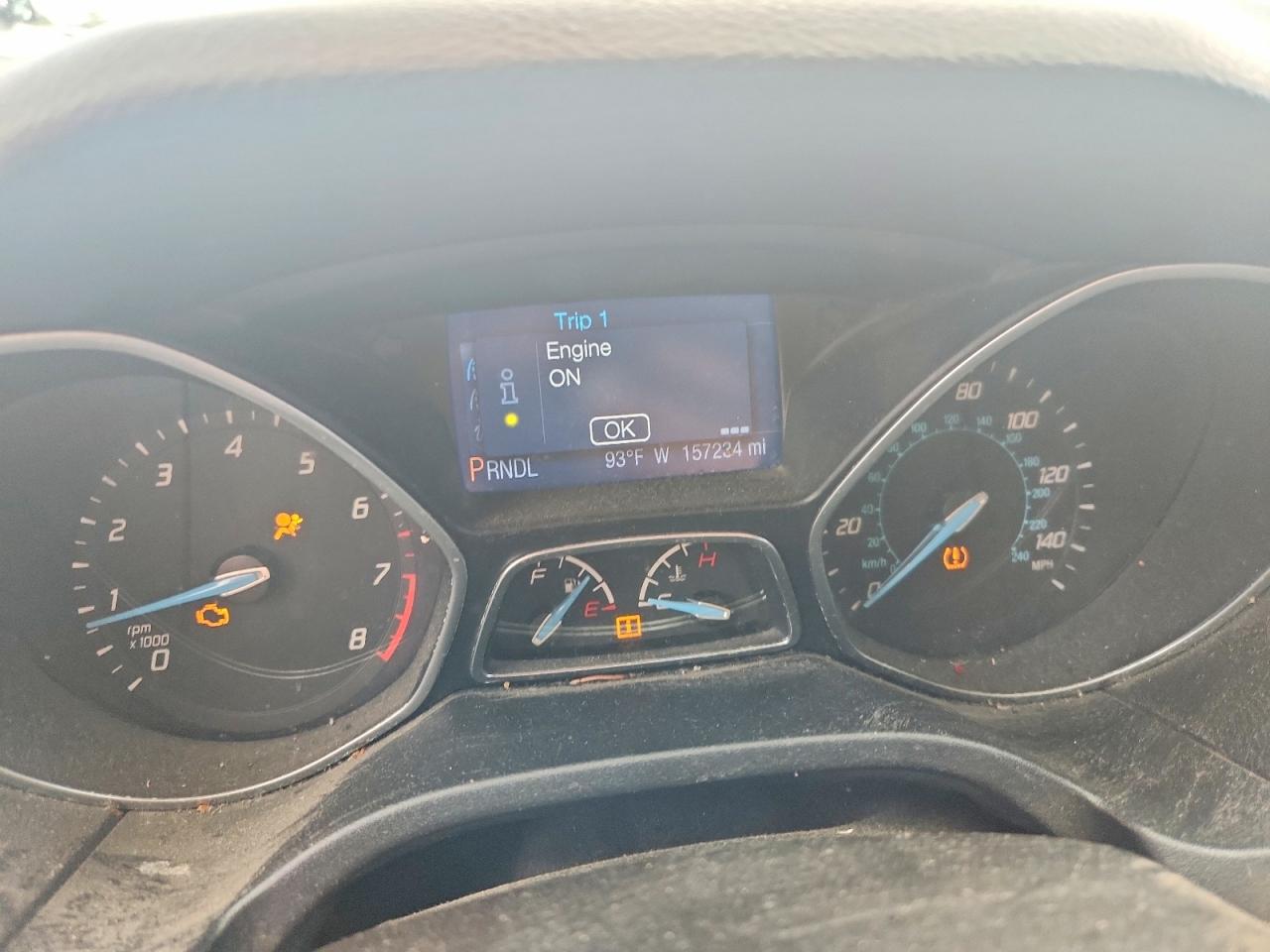 2013 Ford Focus Se Red vin: 1FADP3K21DL381655