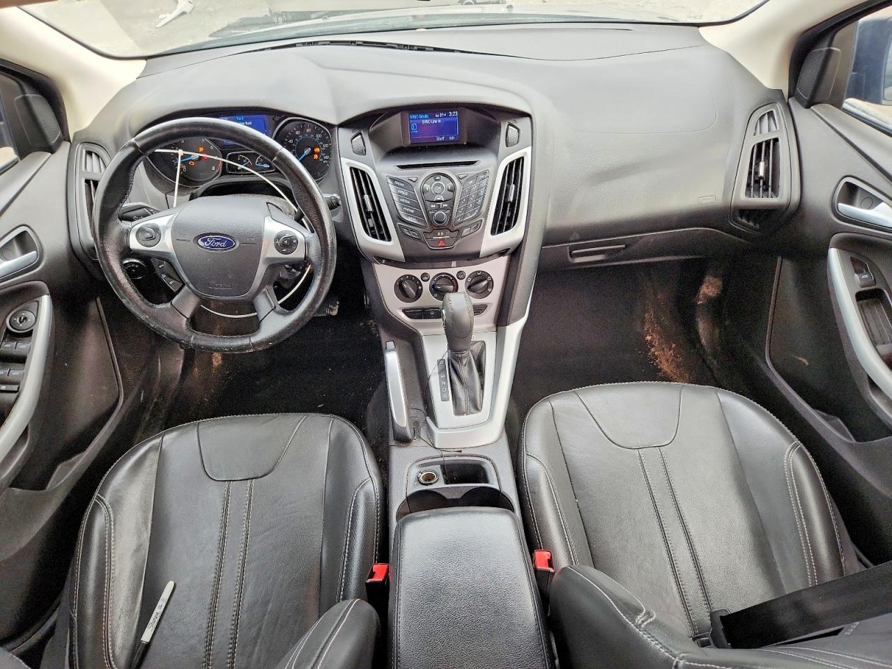 2014 Ford Focus Se Black vin: 1FADP3K21EL144343