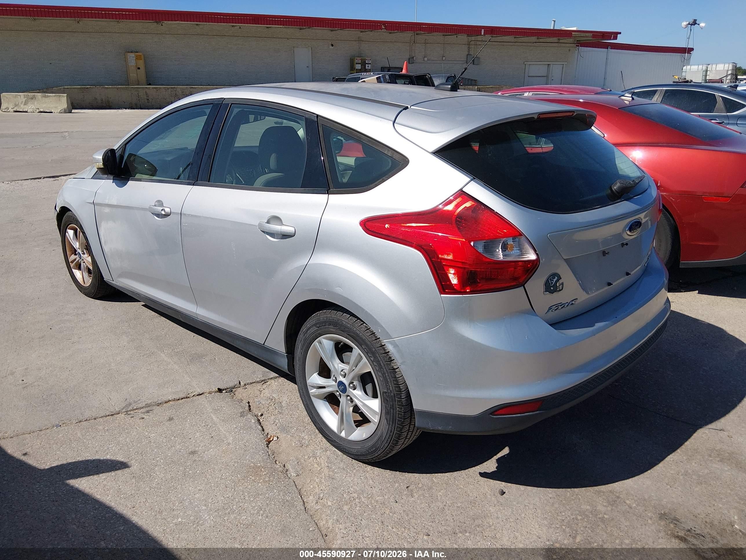 2014 Ford Focus Se Gray vin: 1FADP3K21EL157660