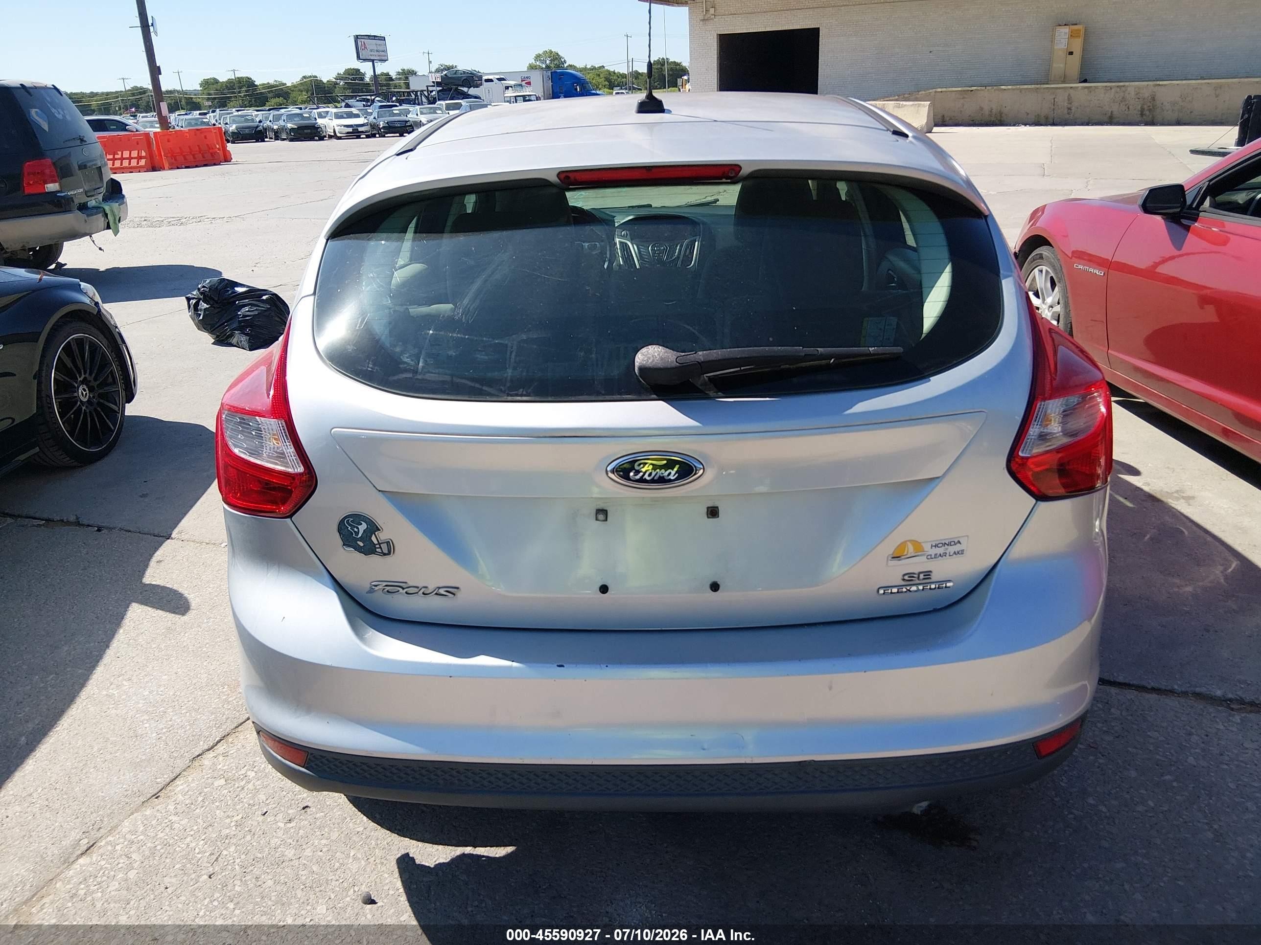 2014 Ford Focus Se Gray vin: 1FADP3K21EL157660