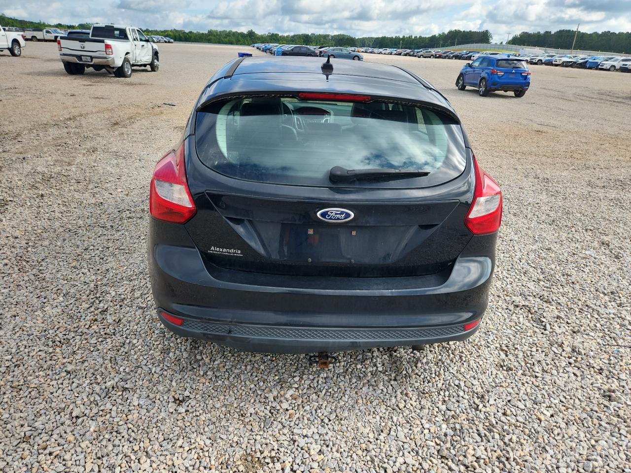 2014 Ford Focus Se Black vin: 1FADP3K21EL209949