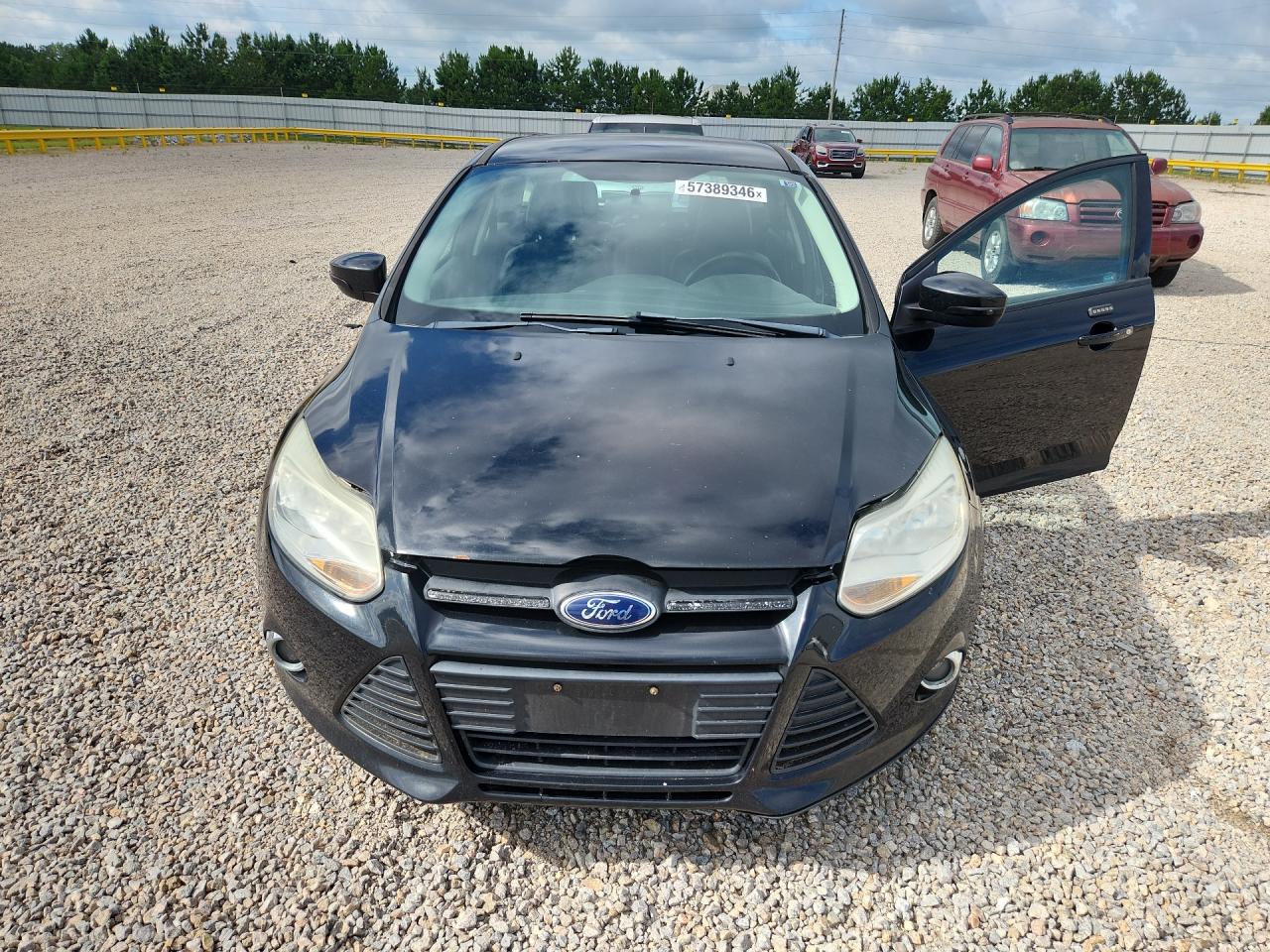 2014 Ford Focus Se Black vin: 1FADP3K21EL209949