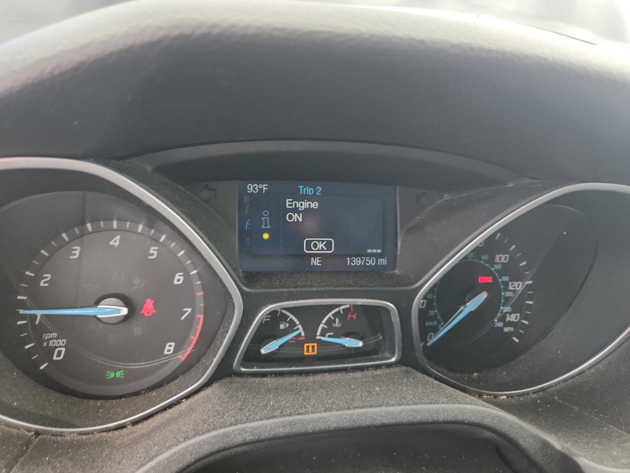 2014 Ford Focus Se Black vin: 1FADP3K21EL209949