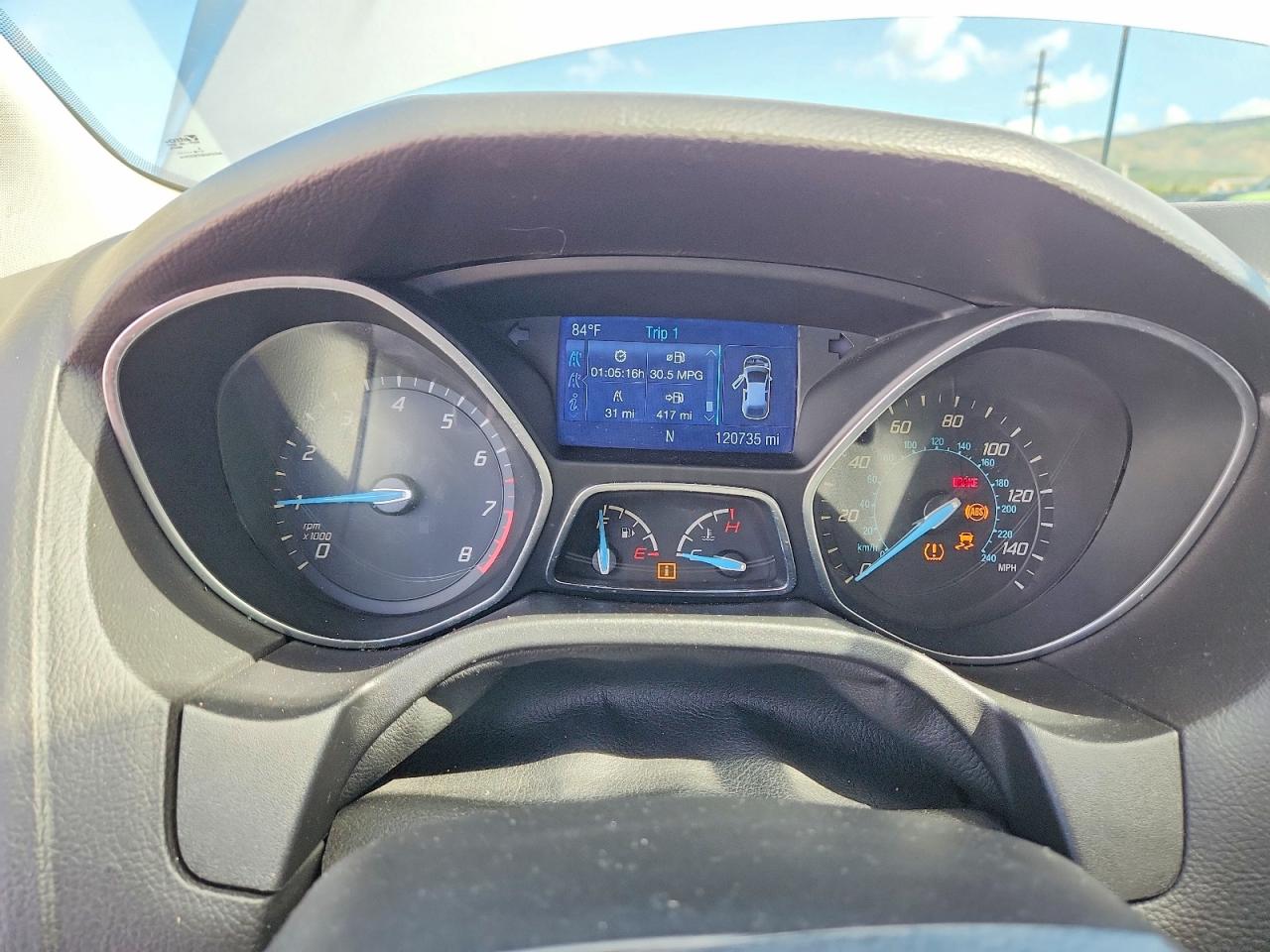 2014 Ford Focus Se Silver vin: 1FADP3K21EL211152