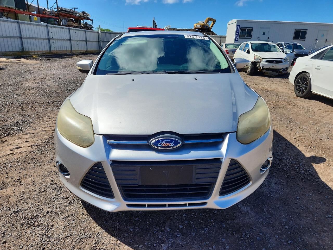2014 Ford Focus Se Silver vin: 1FADP3K21EL211152