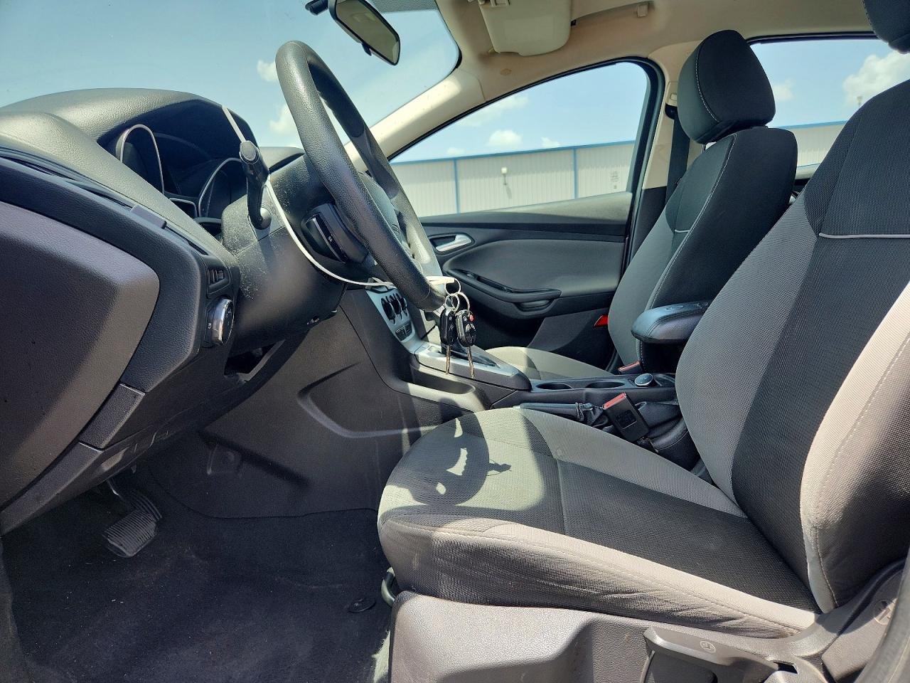 2014 Ford Focus Se Gray vin: 1FADP3K21EL252090
