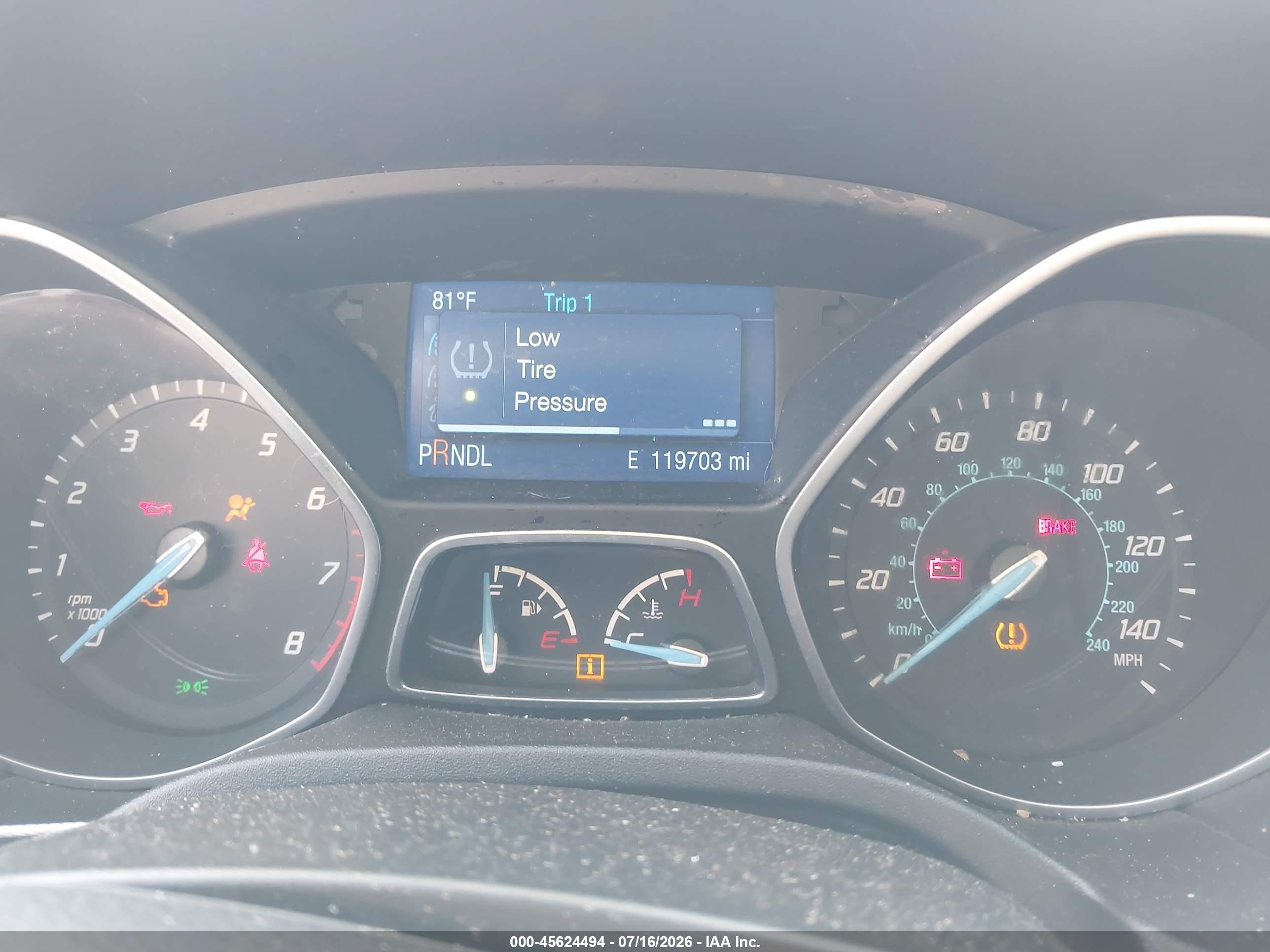 2014 Ford Focus Se Silver vin: 1FADP3K21EL277541