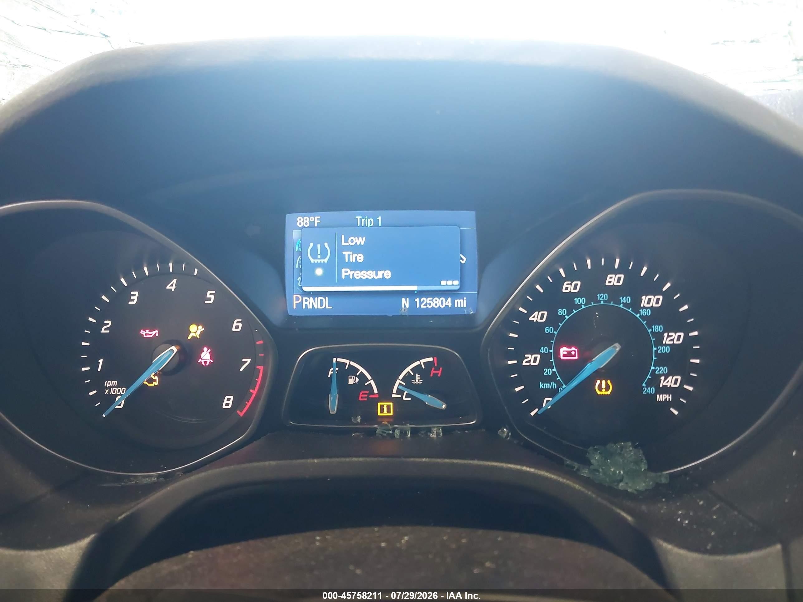 2014 Ford Focus Se Gray vin: 1FADP3K21EL282349