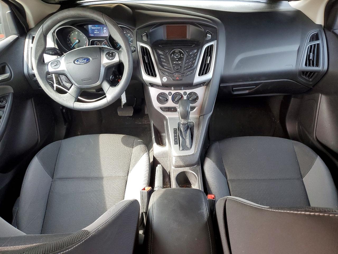 2014 Ford Focus Se Gray vin: 1FADP3K21EL298597