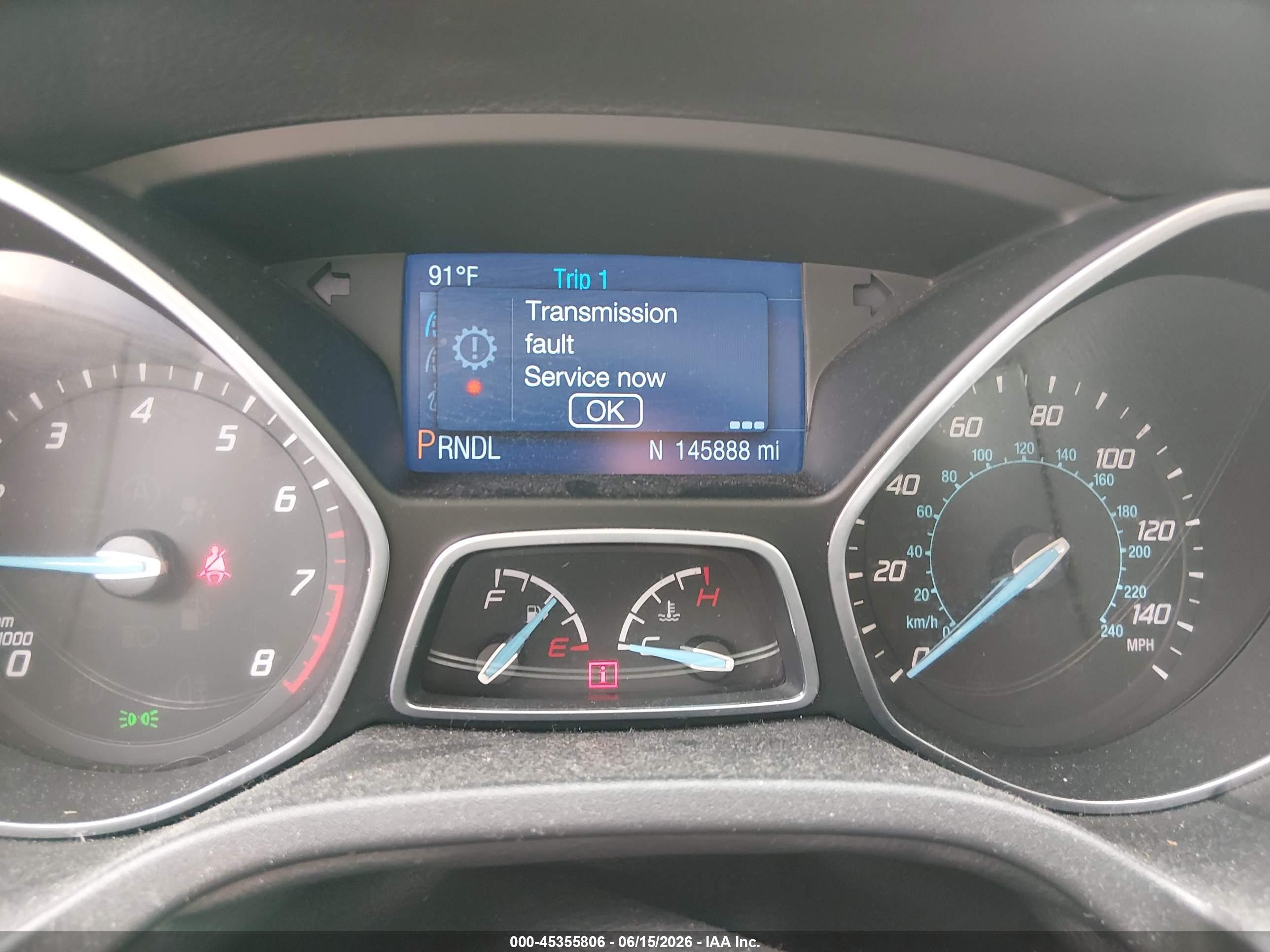 2014 Ford Focus Se Gray vin: 1FADP3K21EL304947
