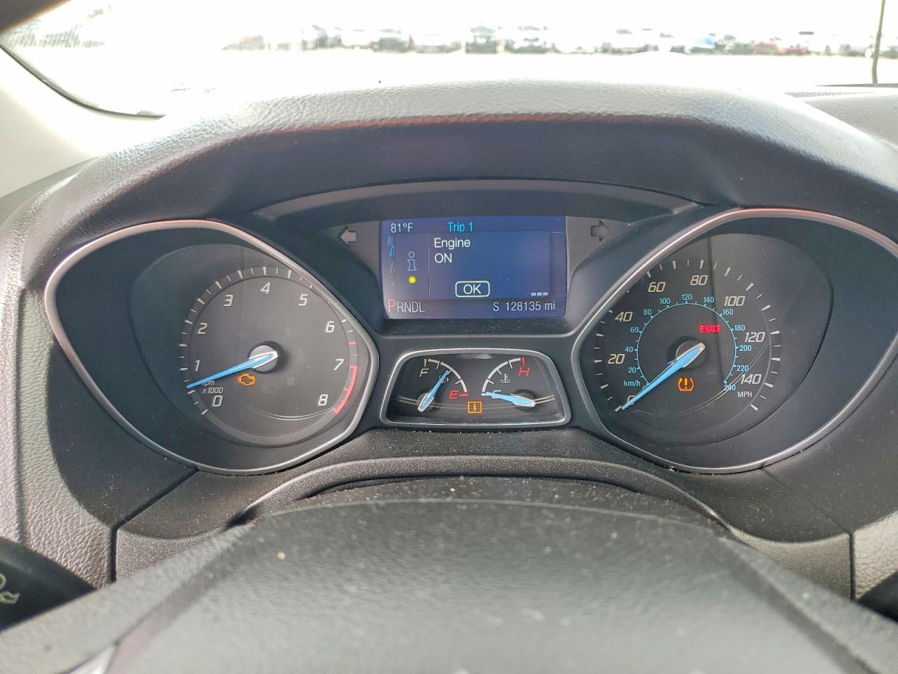 2014 Ford Focus Se Silver vin: 1FADP3K21EL322915