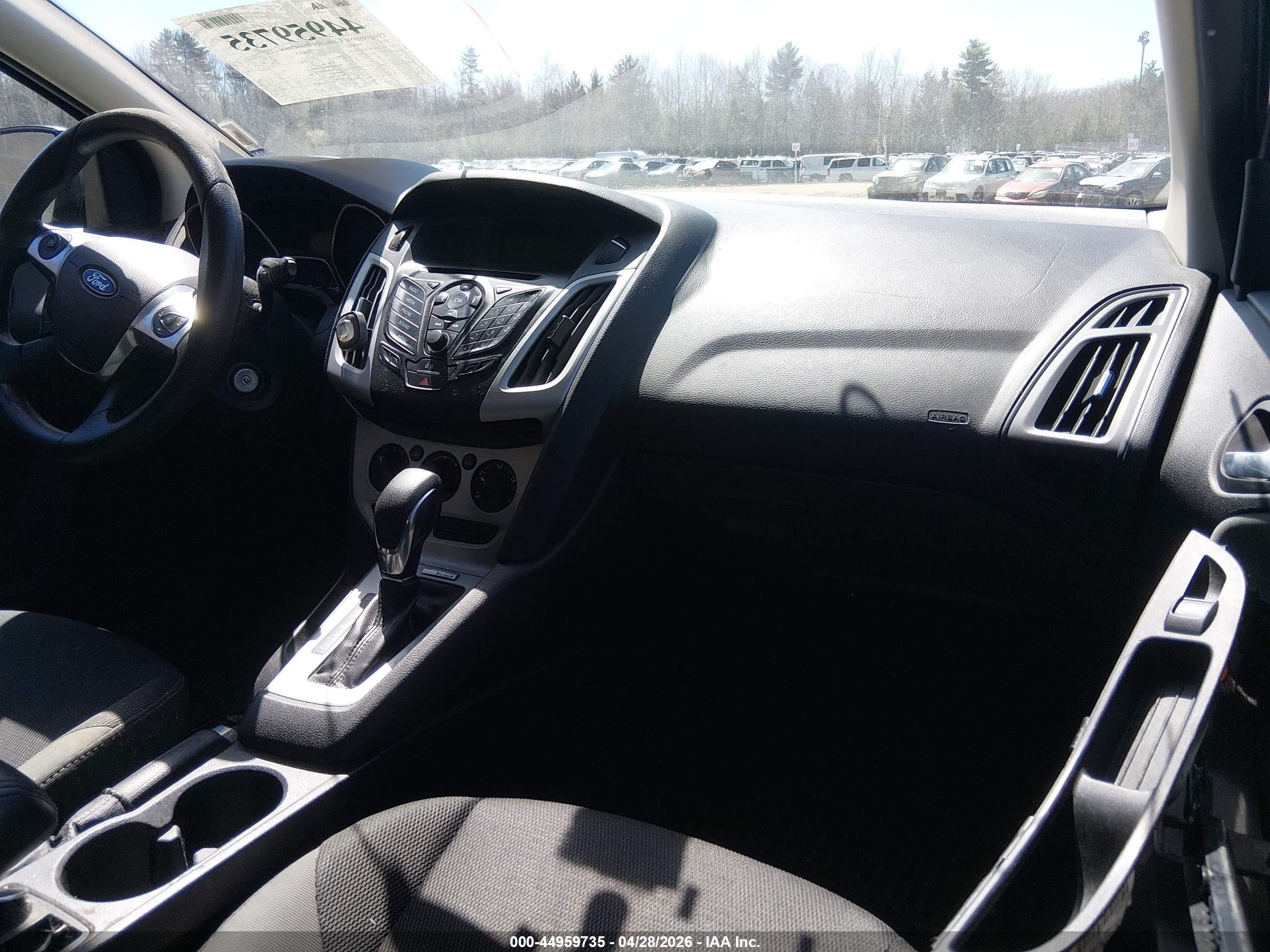 2014 Ford Focus Se Gray vin: 1FADP3K21EL336216
