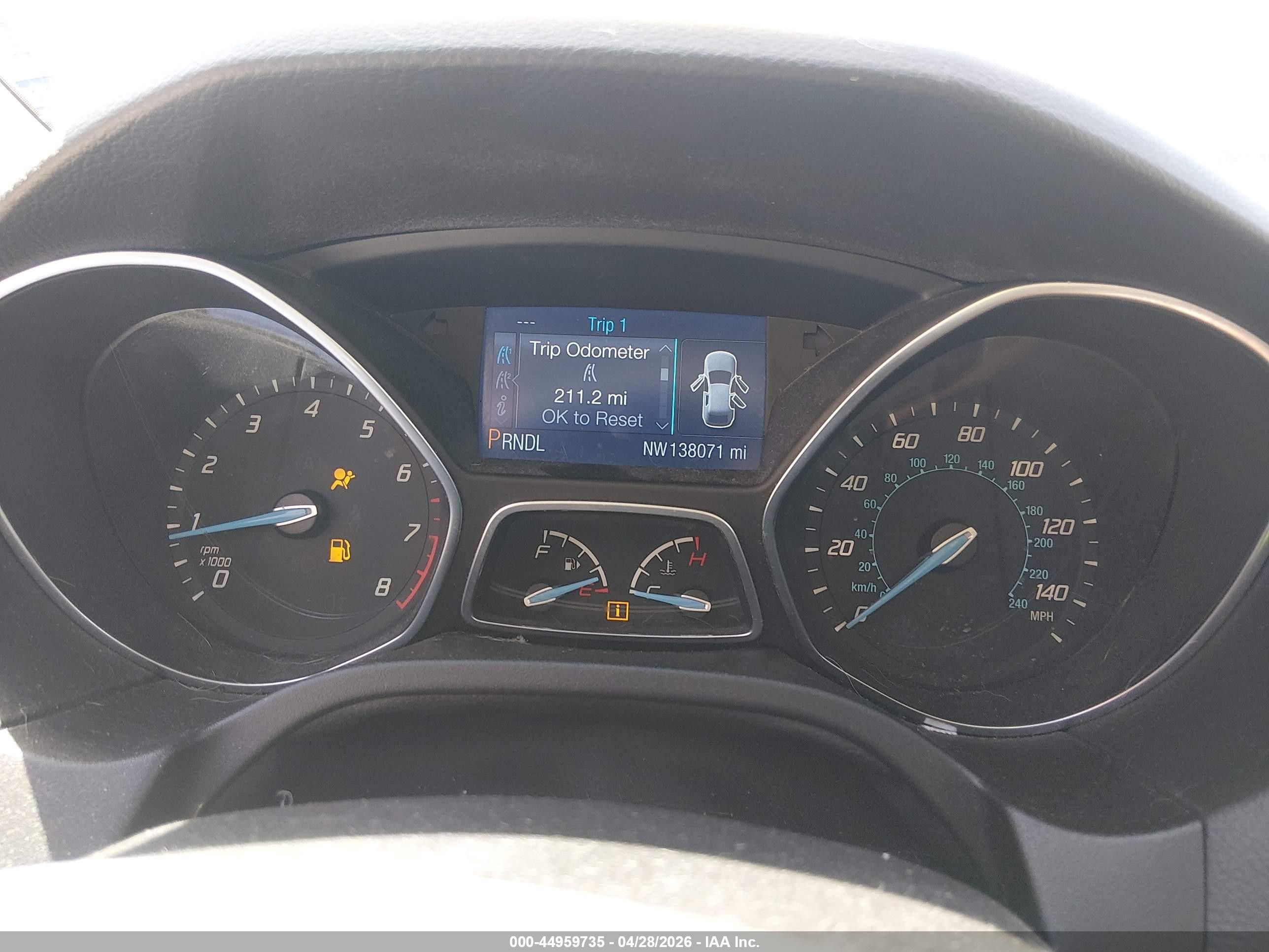 2014 Ford Focus Se Gray vin: 1FADP3K21EL336216