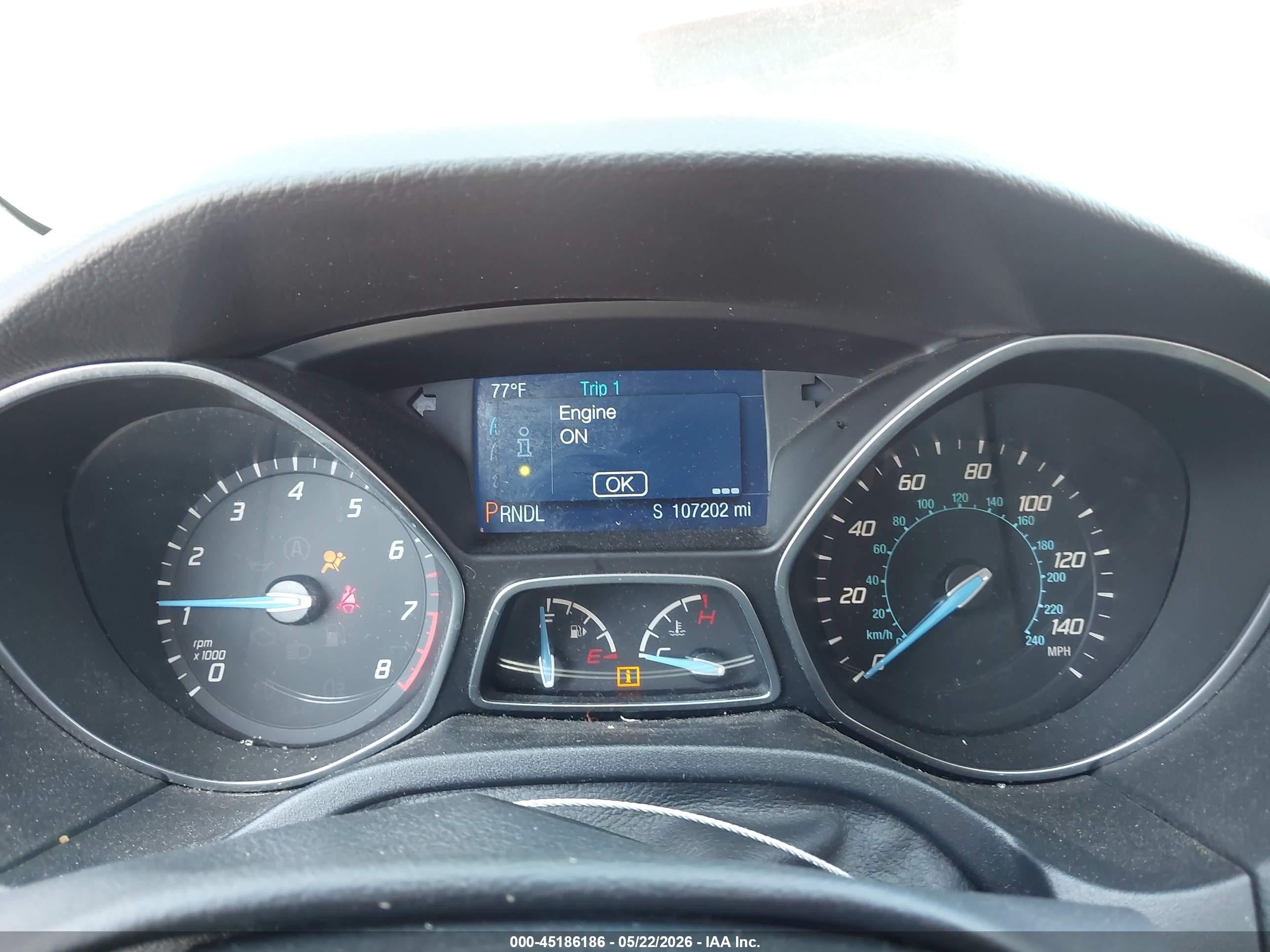 2014 Ford Focus Se Maroon vin: 1FADP3K21EL399445