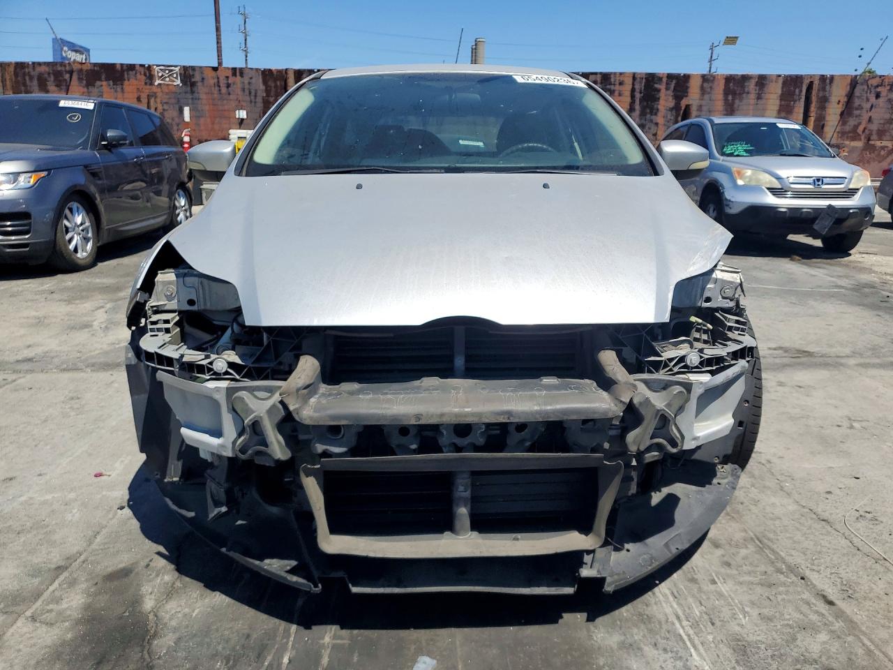 2014 Ford Focus Se Silver vin: 1FADP3K21EL432220