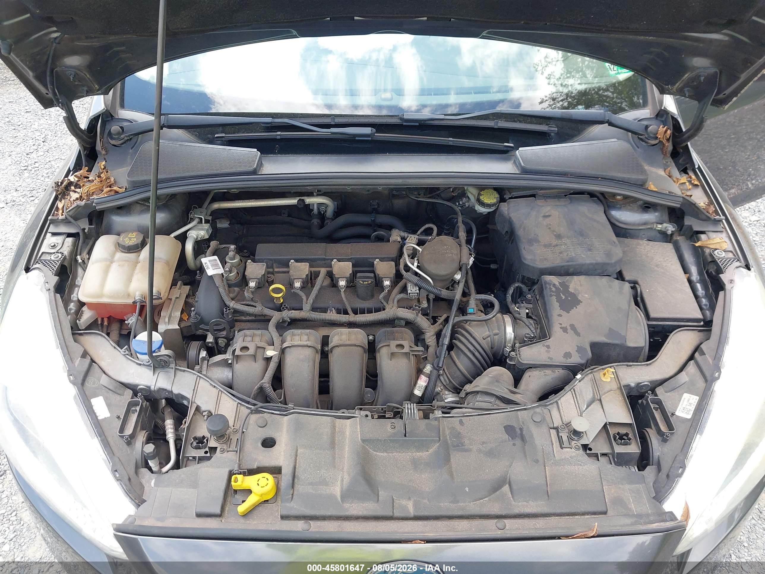 2015 Ford Focus Se Черный vin: 1FADP3K21FL238417