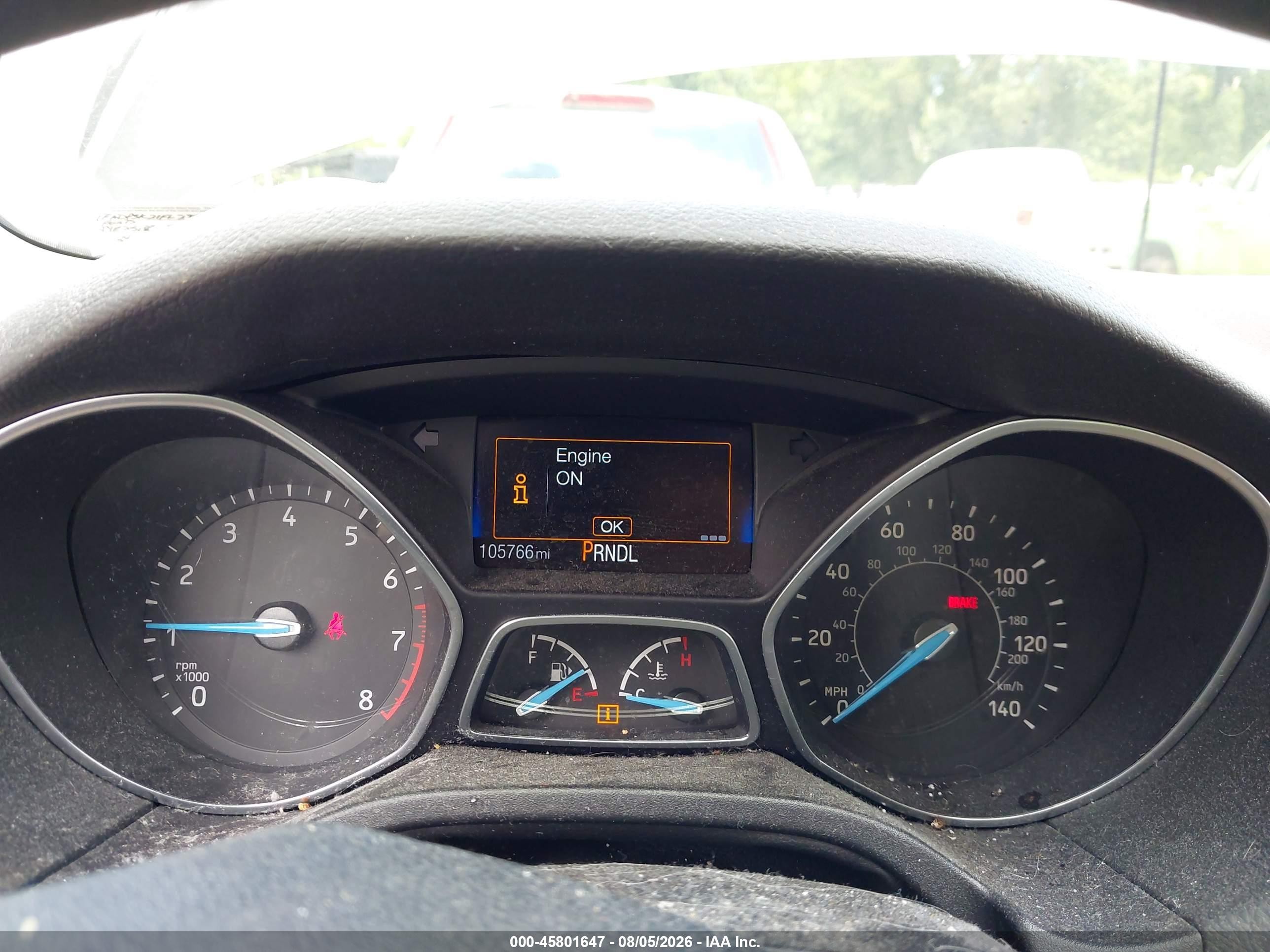 2015 Ford Focus Se Черный vin: 1FADP3K21FL238417