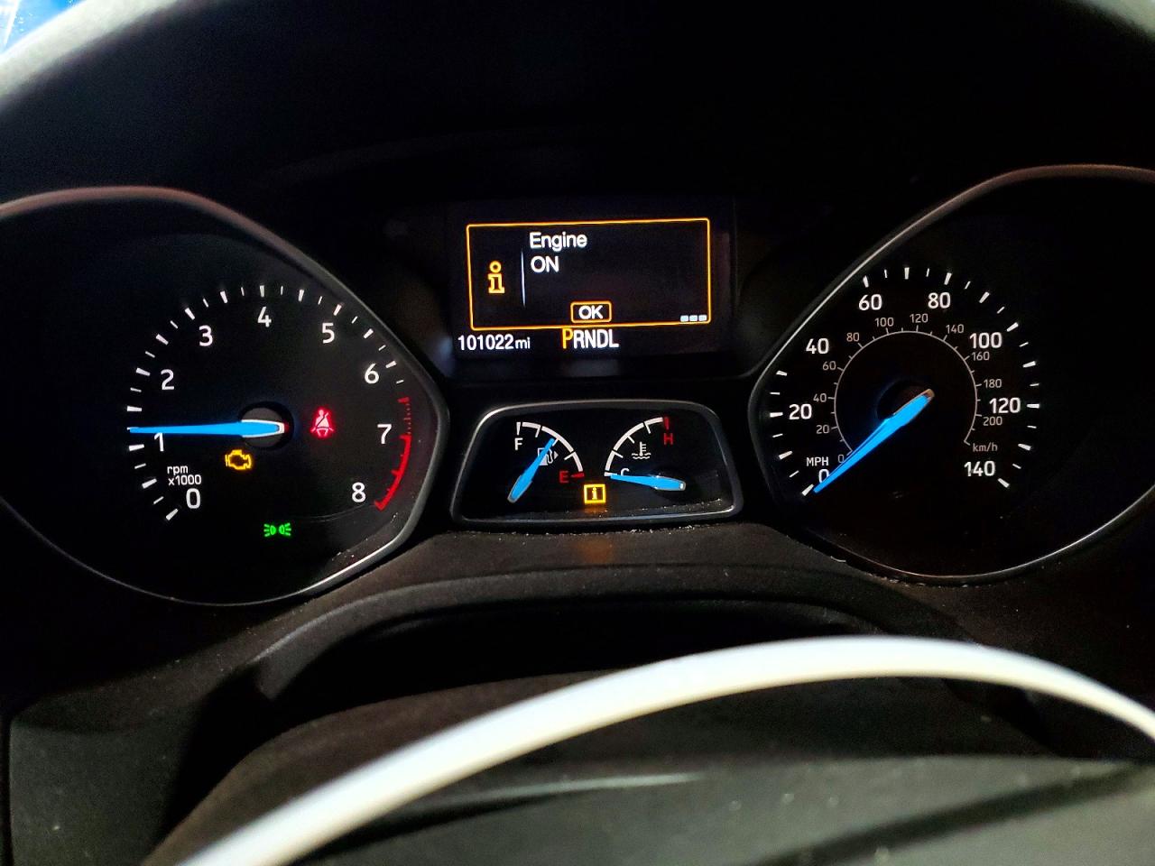 2015 Ford Focus Se Blue vin: 1FADP3K21FL269361