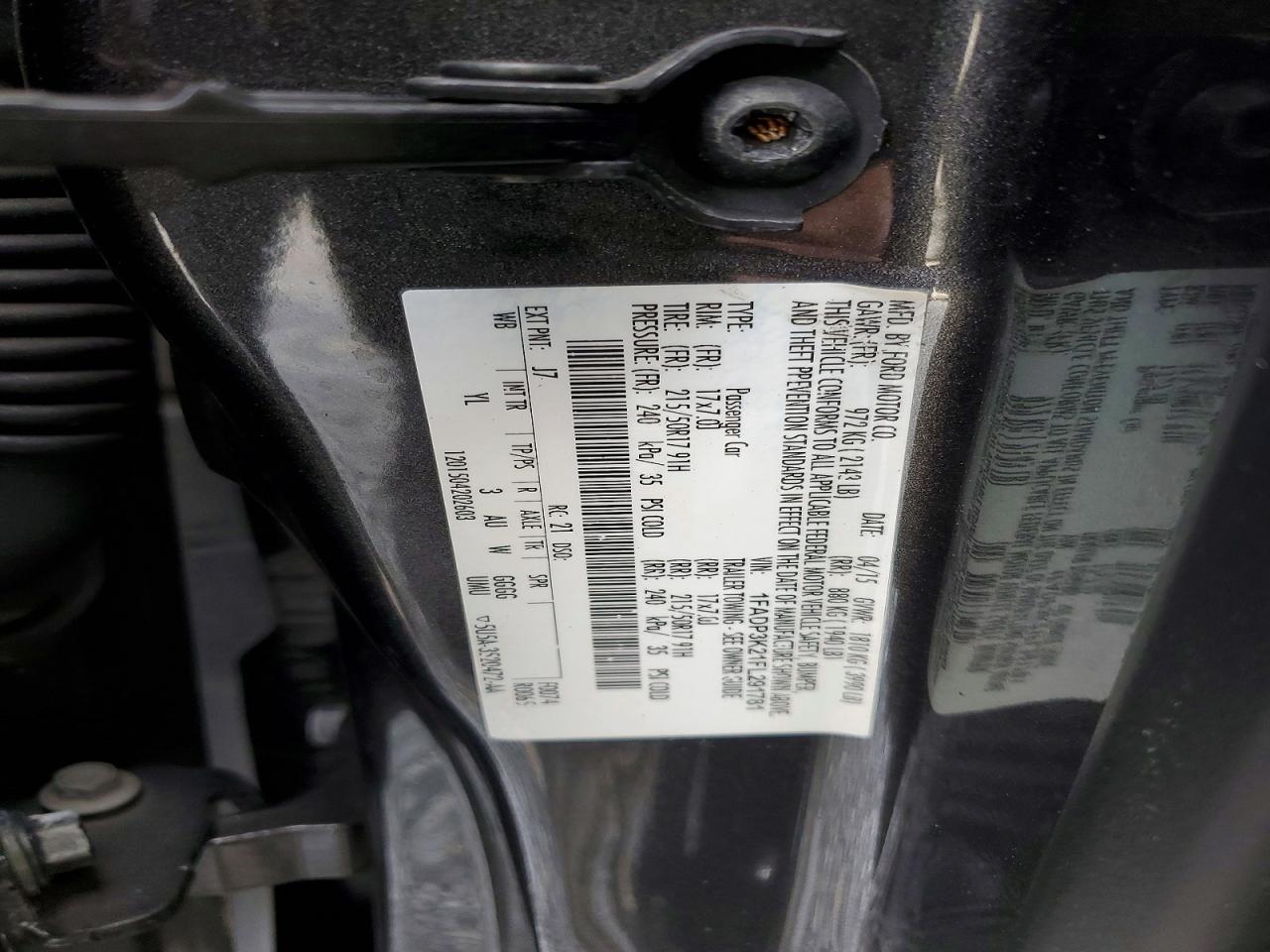 2015 Ford Focus Se Gray vin: 1FADP3K21FL291781